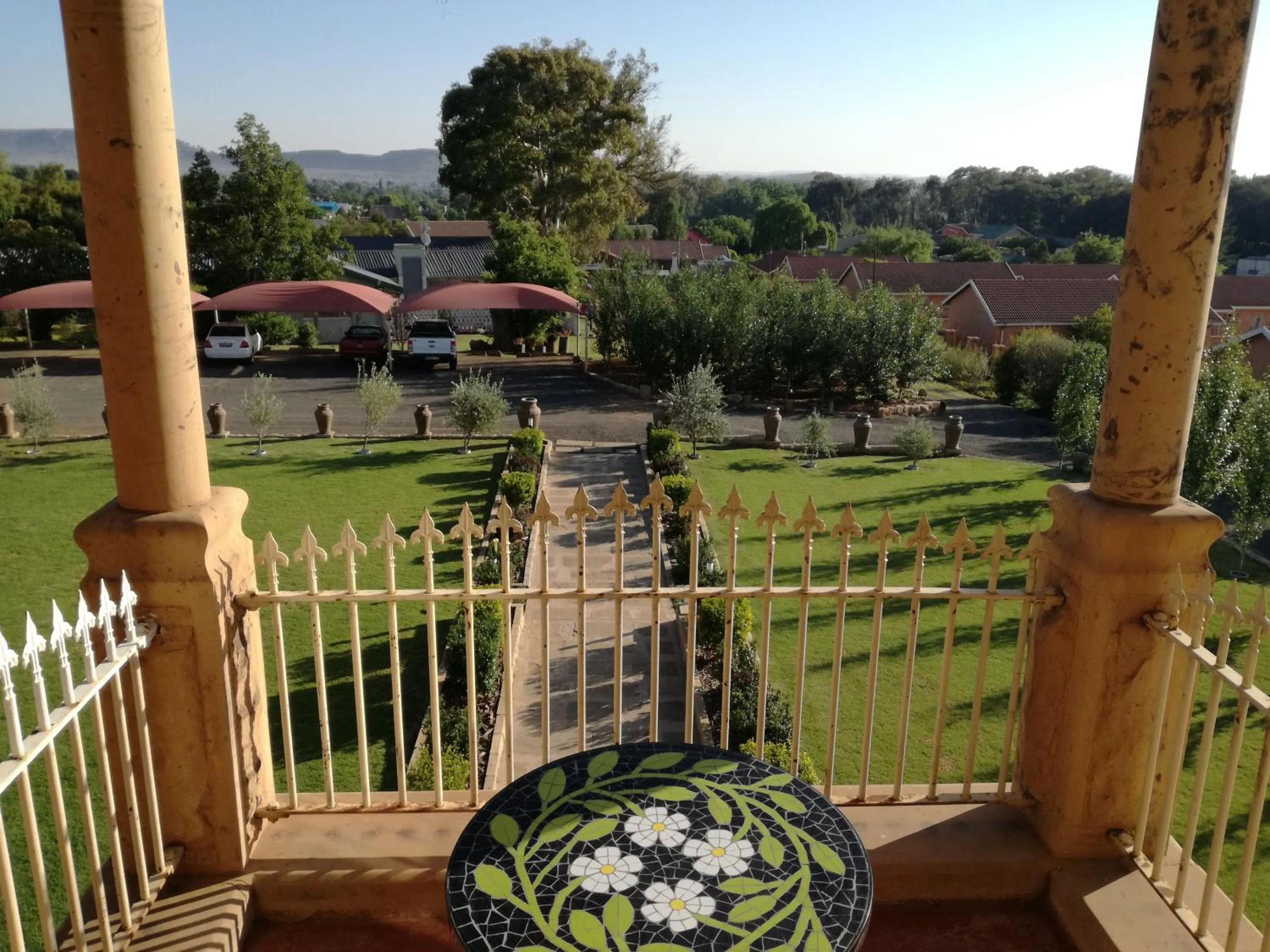 Garden in Ladybrand Heritage House