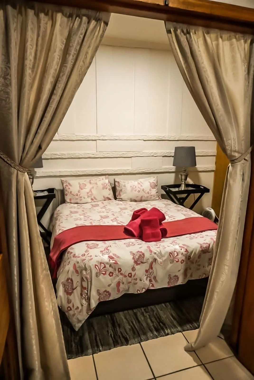 Bed in Ladybrand Heritage House