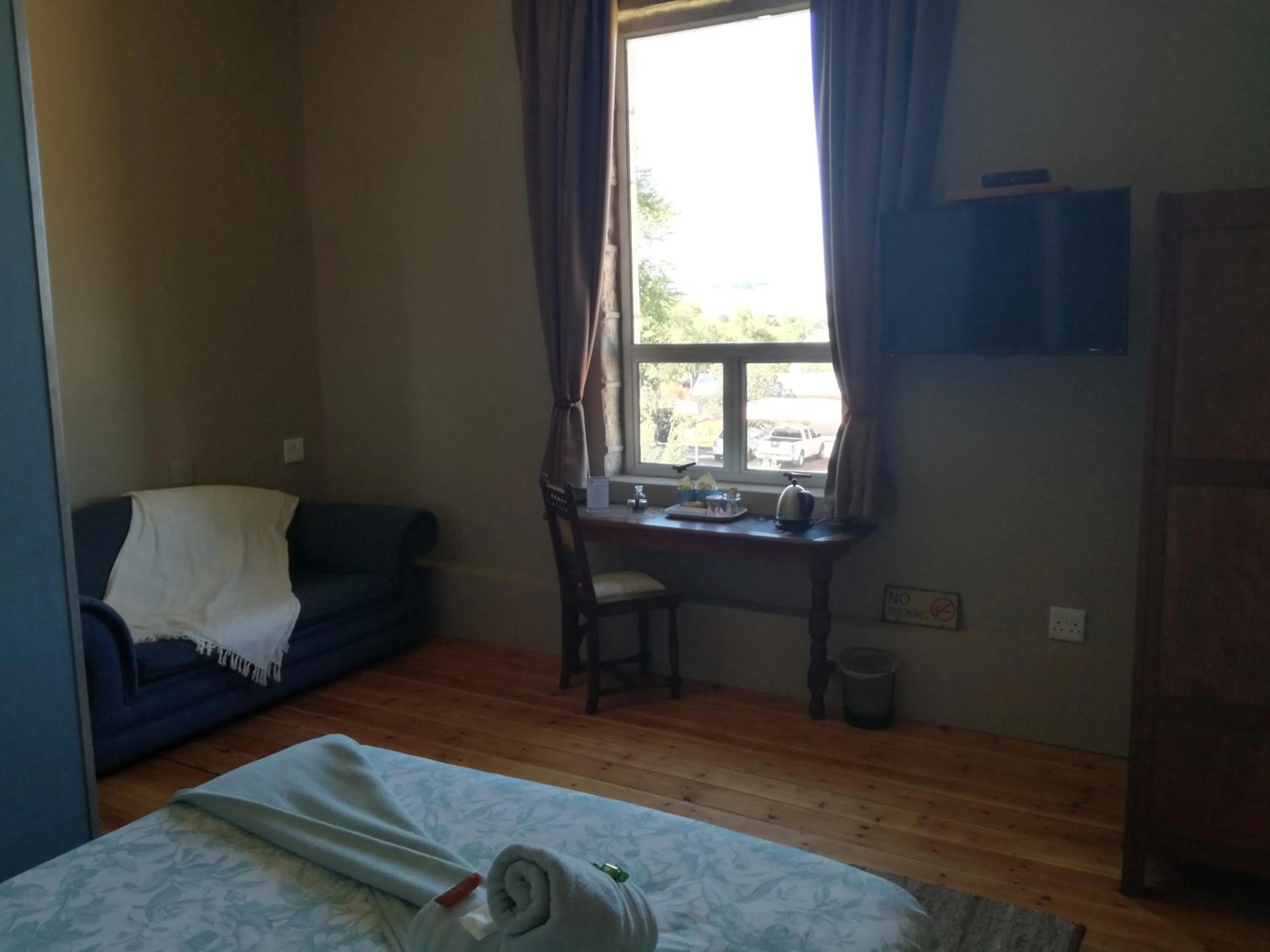 Bed in Ladybrand Heritage House