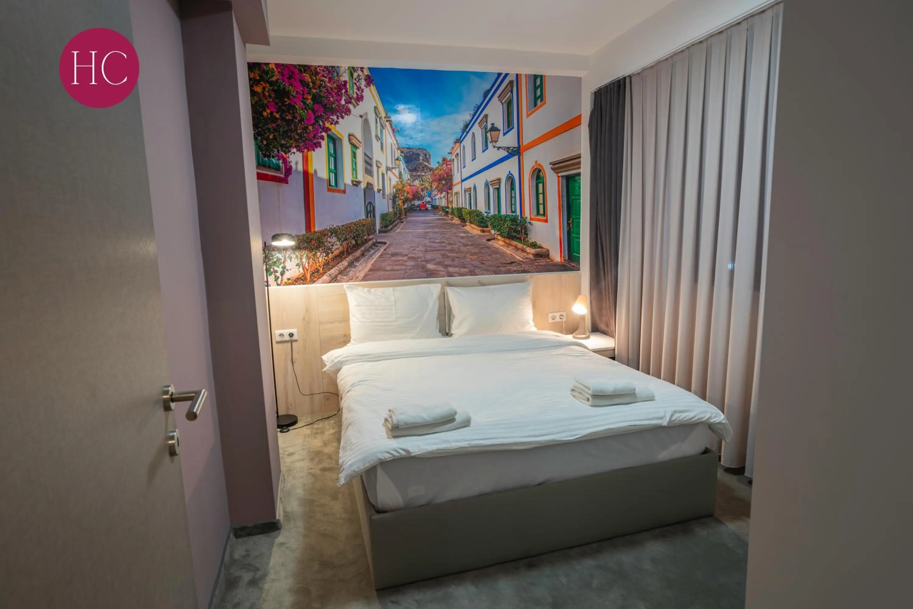 Bed in Central Hotel, Fitness and Spa