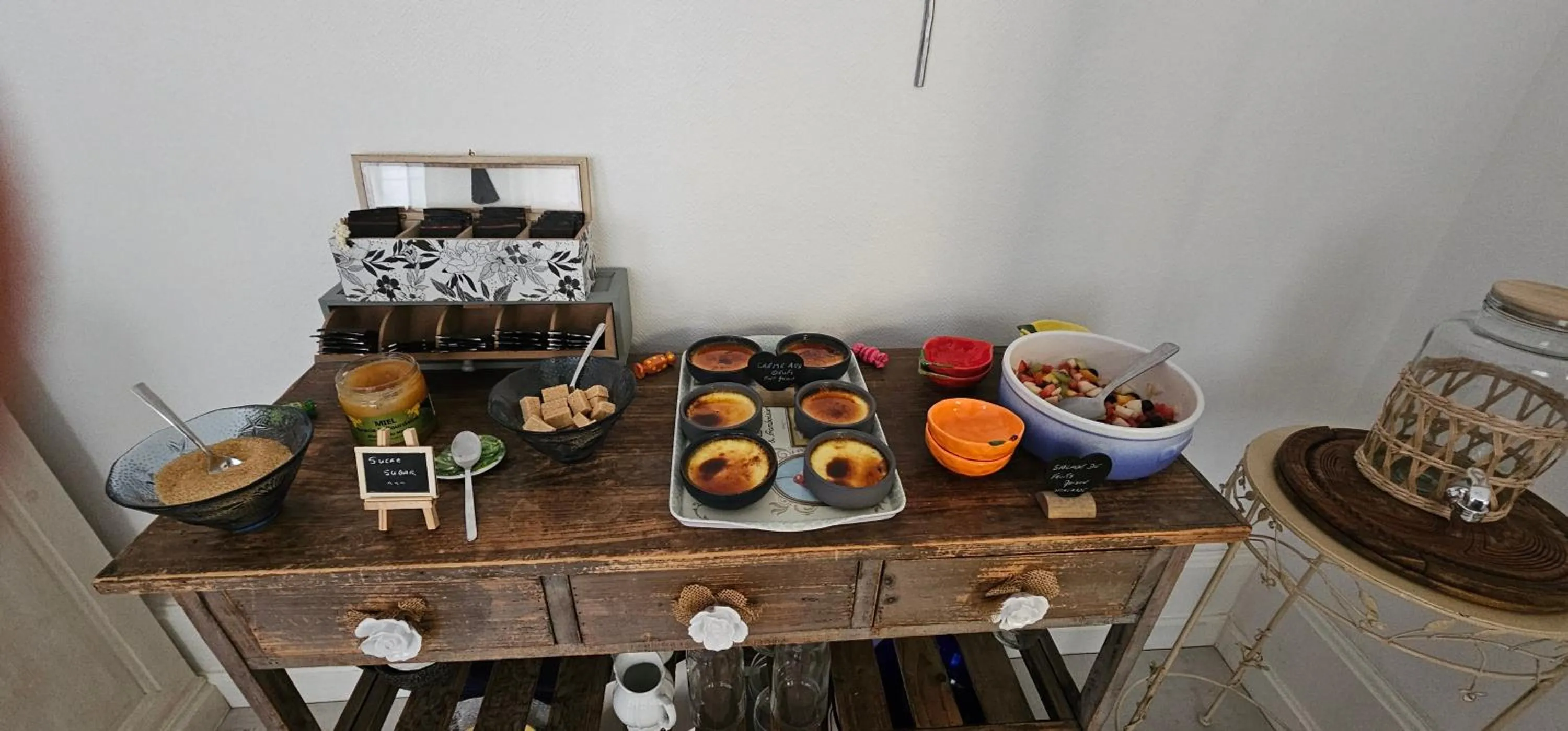 Food in La Maison de Vénus