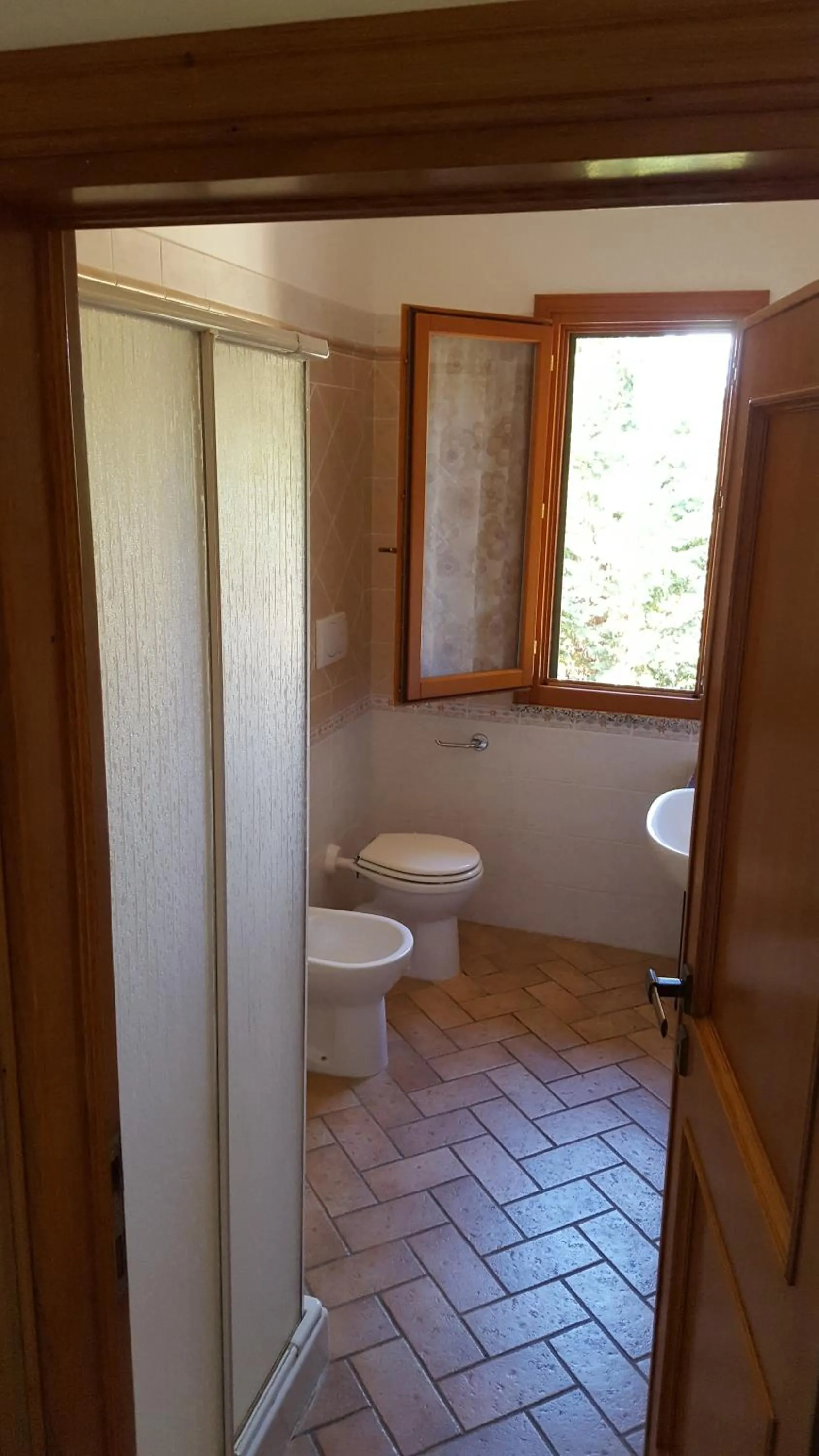 Bathroom in Agriturismo Rebua