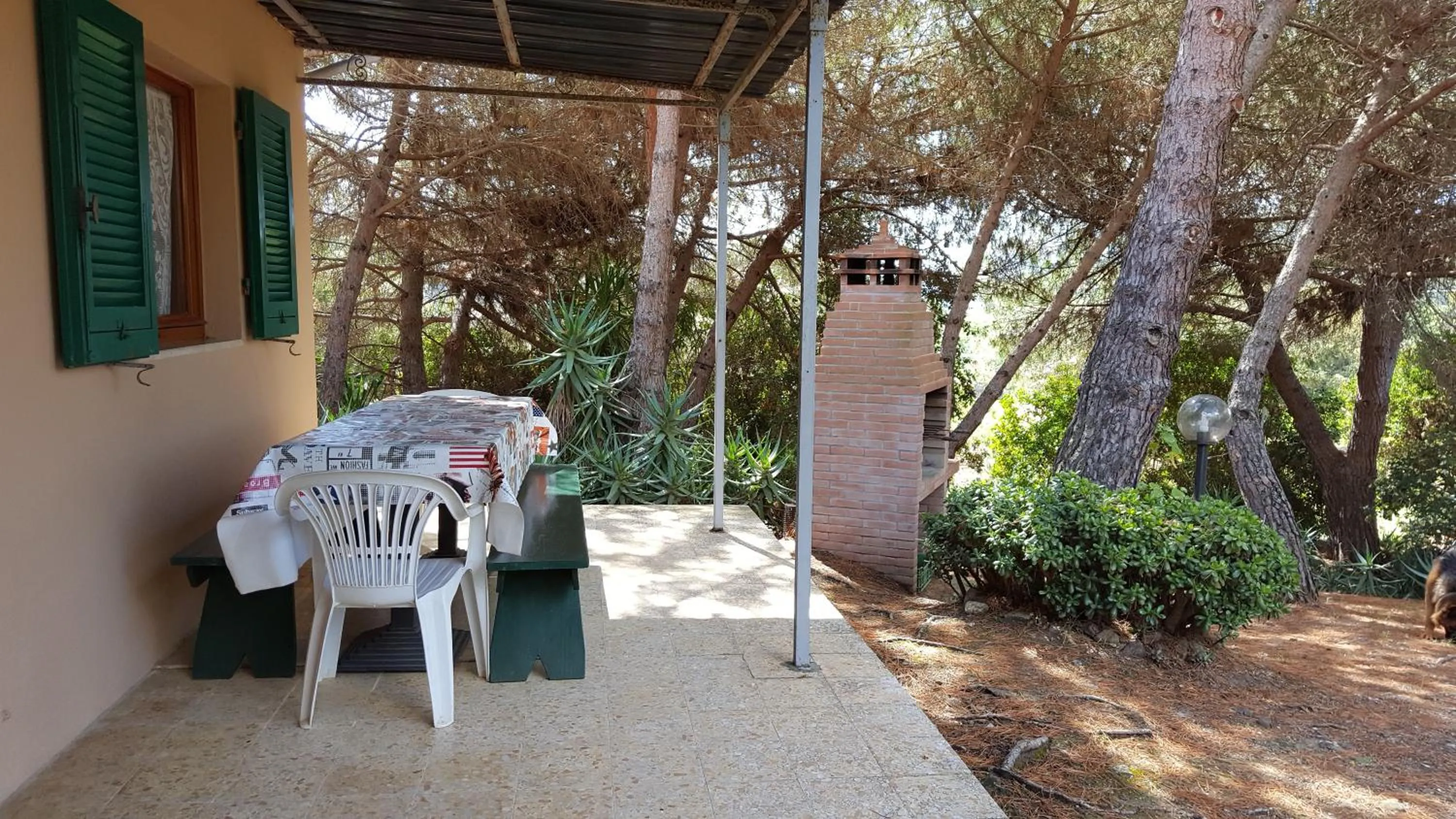 Patio in Agriturismo Rebua