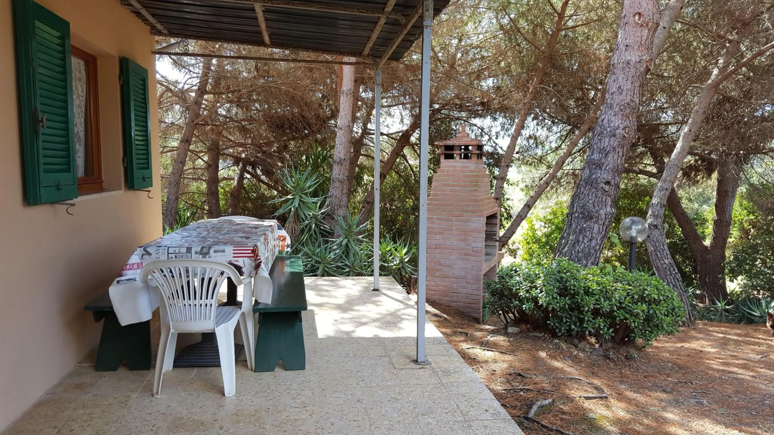 Patio in Agriturismo Rebua