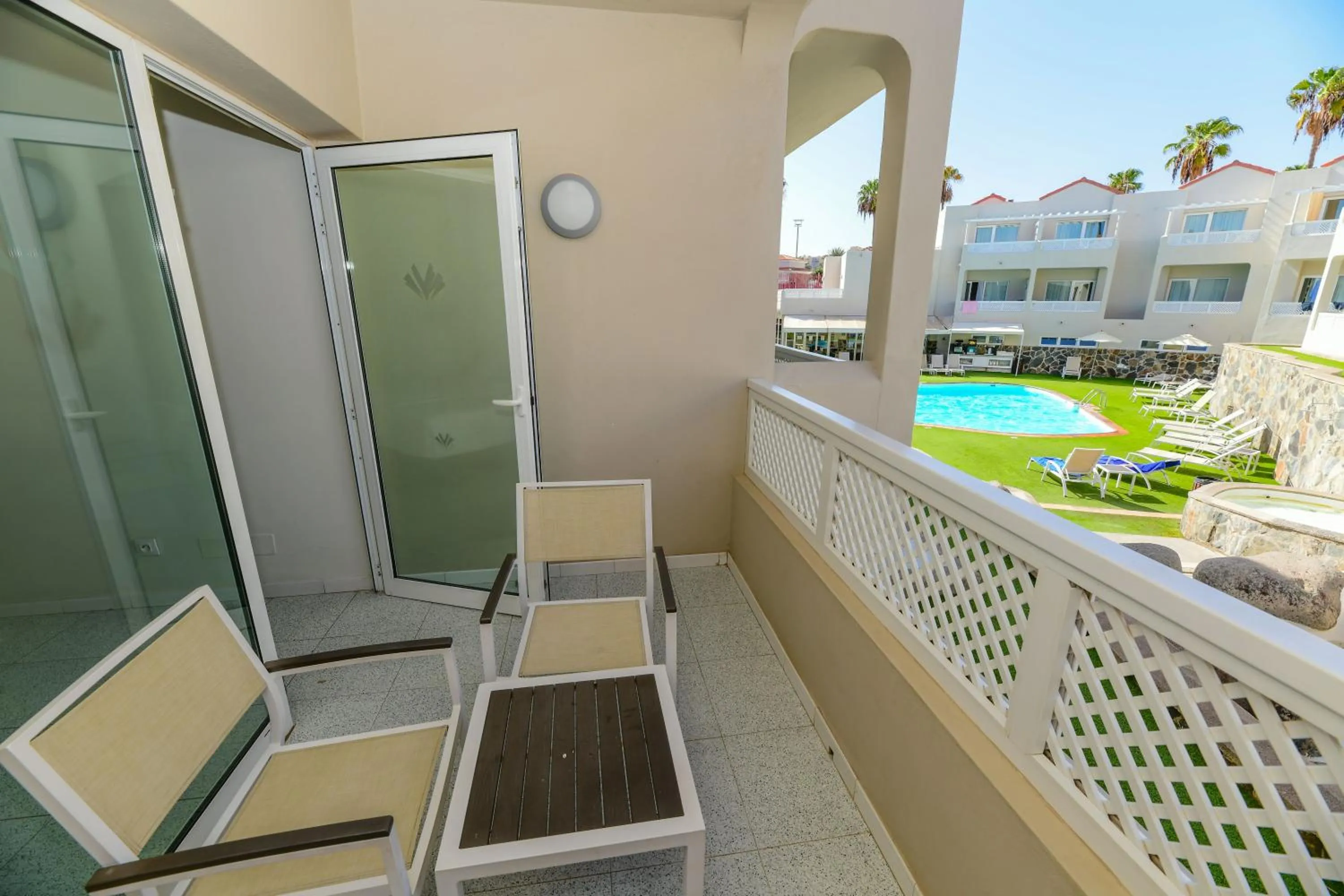 Balcony/Terrace in Hotel LIVVO Koala Garden