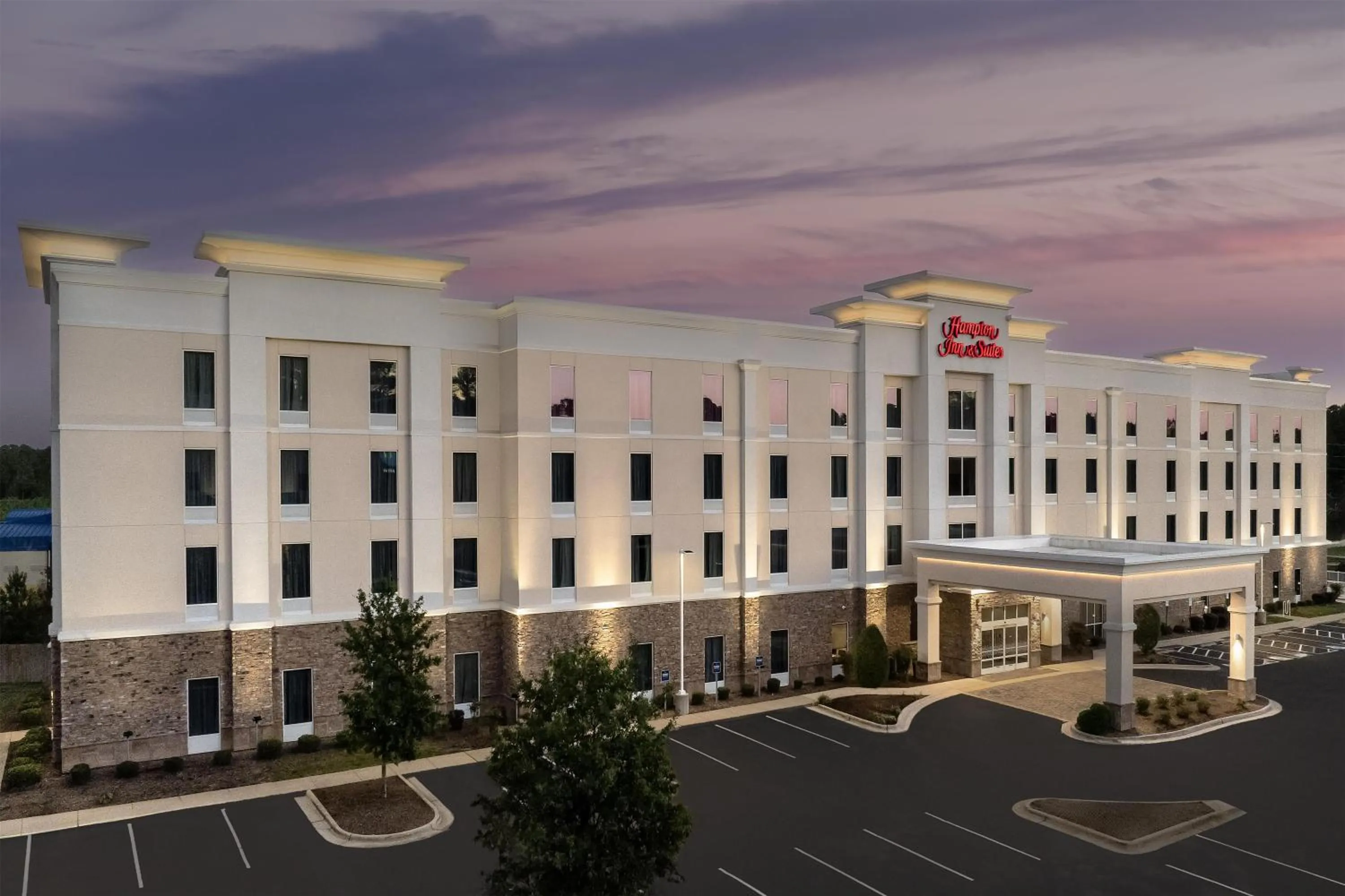 Property building in Hampton Inn and Suites Fayetteville, NC