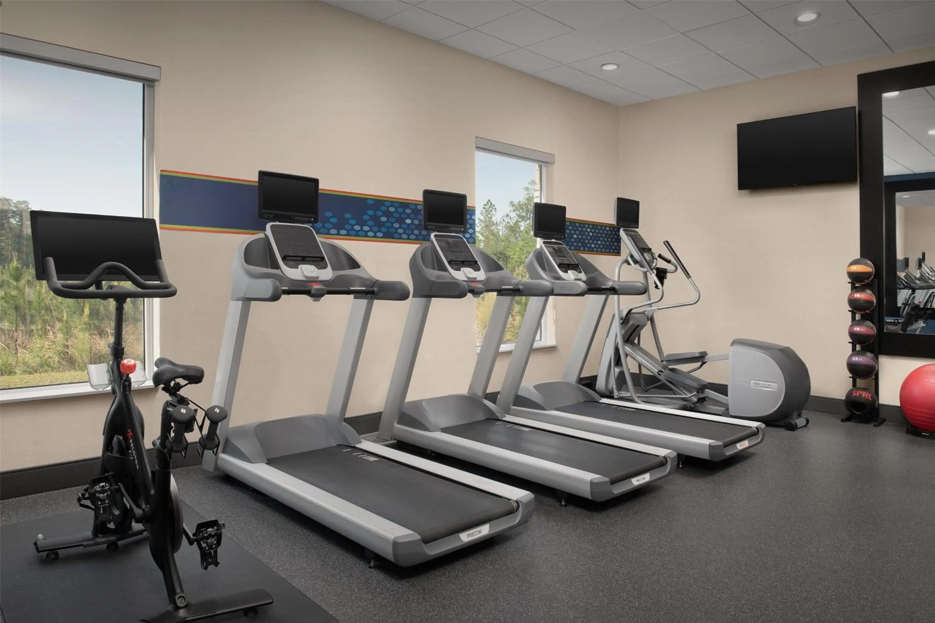 Fitness centre/facilities in Hampton Inn & Suites Walterboro