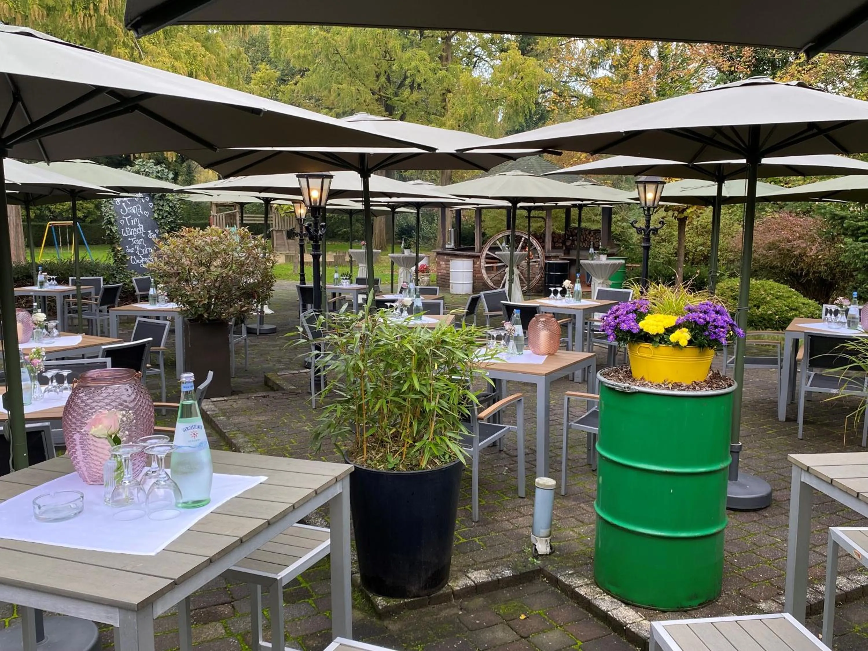 Balcony/Terrace in Burg Wegberg Hotel & Eventlocation