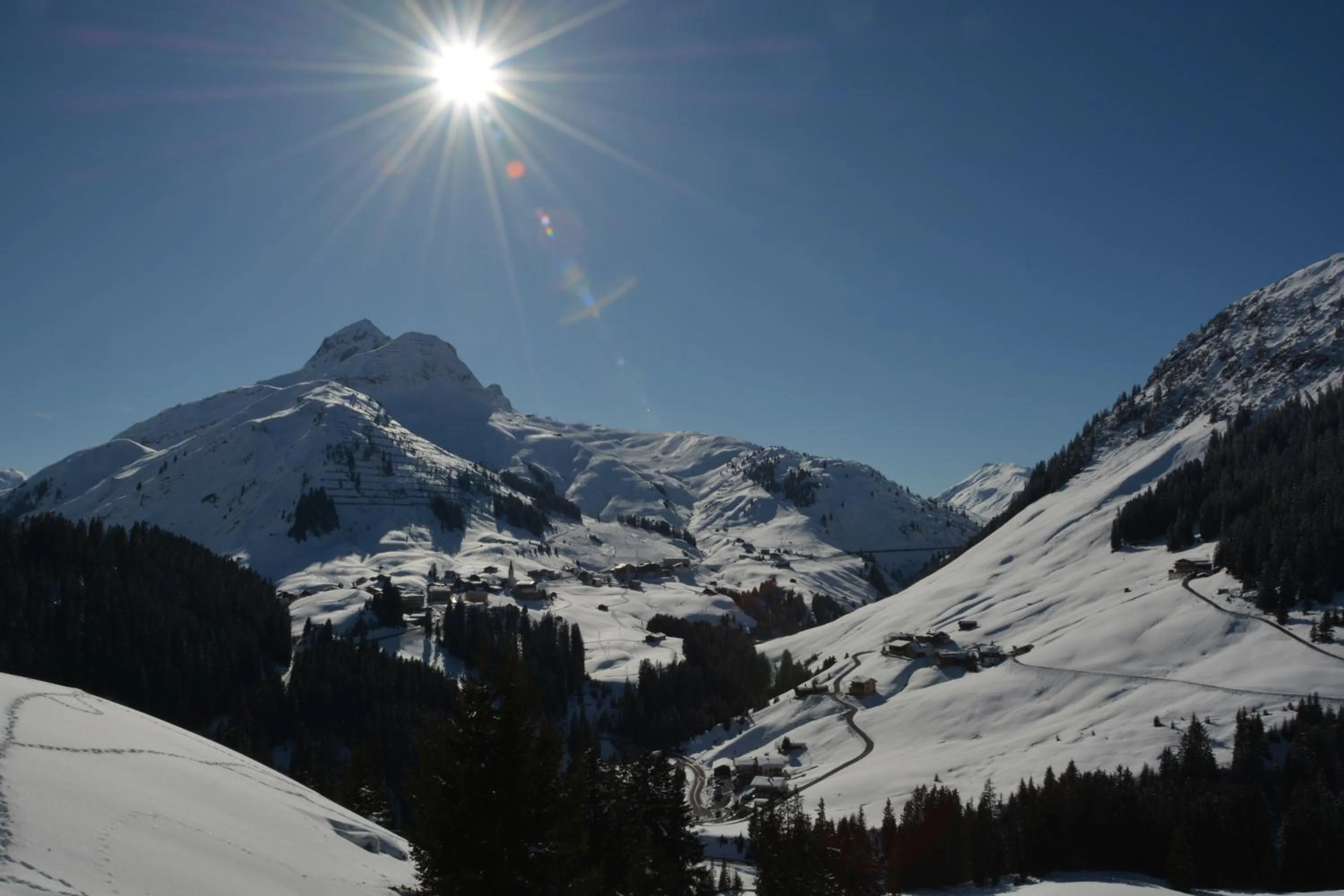 Natural landscape in Bergspitz Luxury Appartement