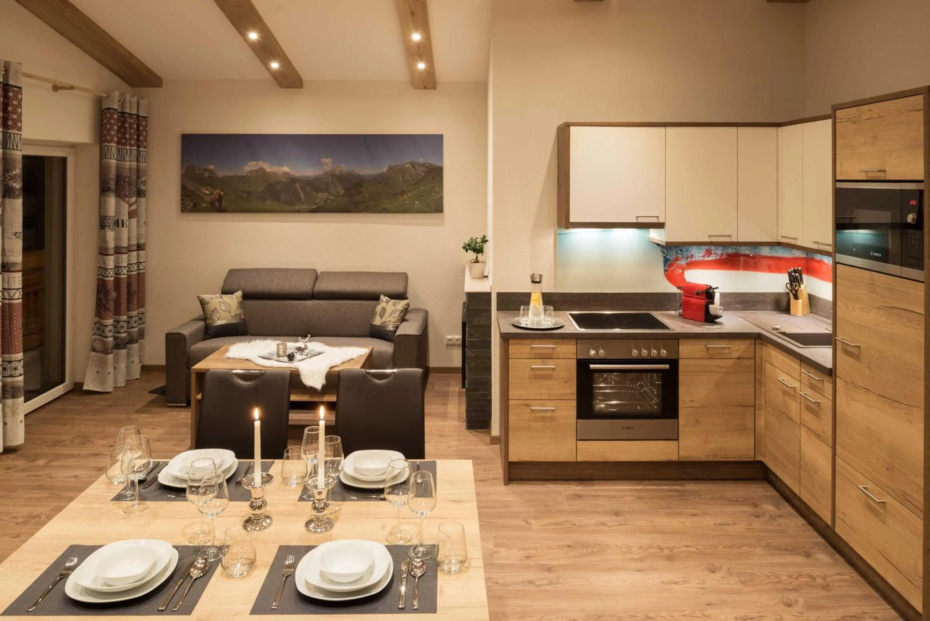 Dining area in Bergspitz Luxury Appartement