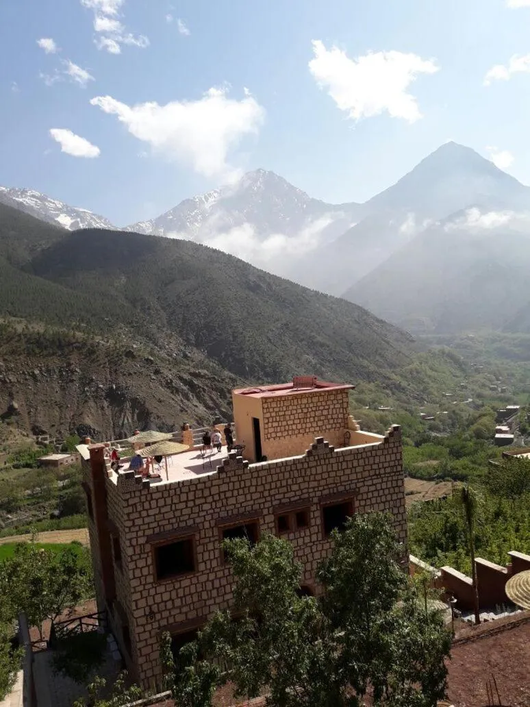 Mountain view in Toubkal Ecolodge