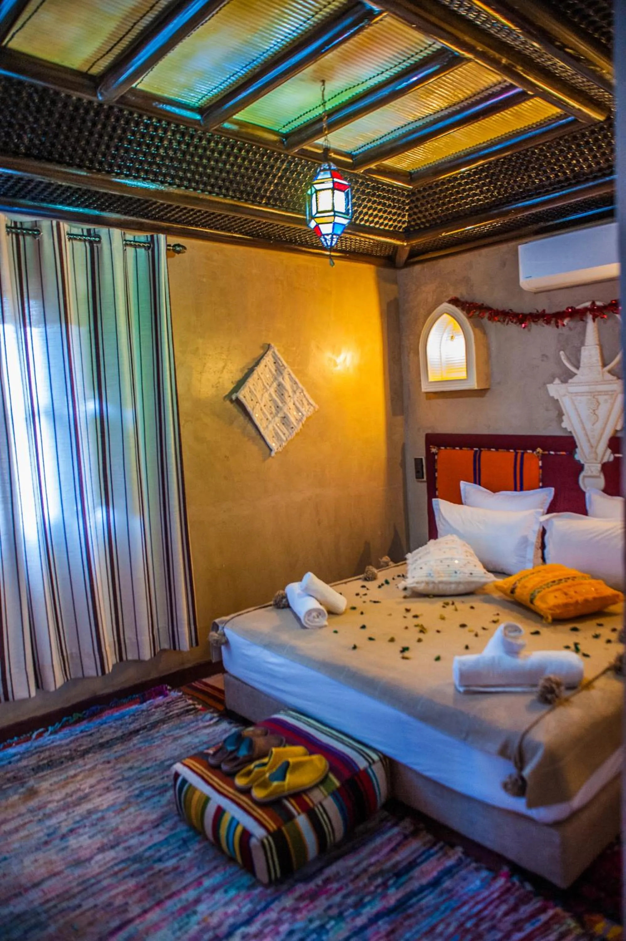 Bed in Toubkal Ecolodge