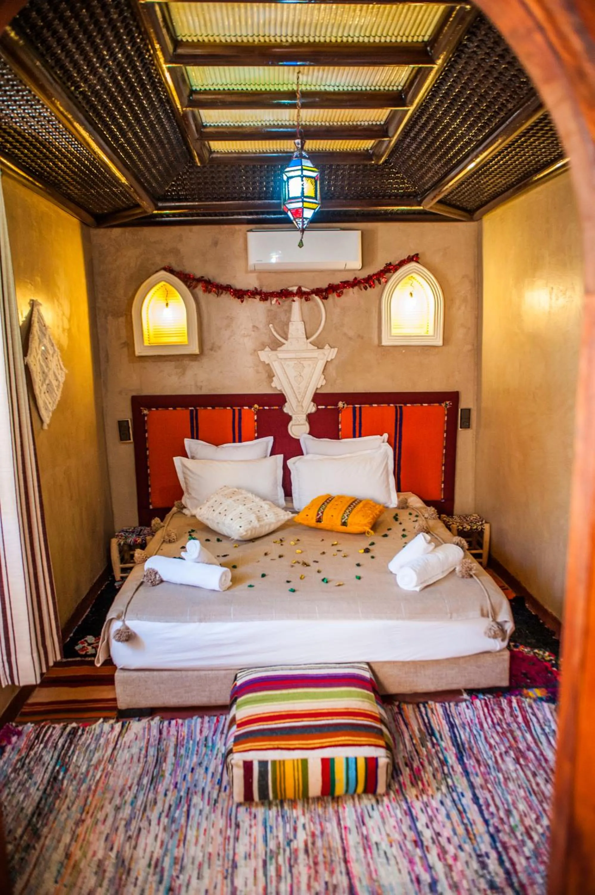Bed in Toubkal Ecolodge