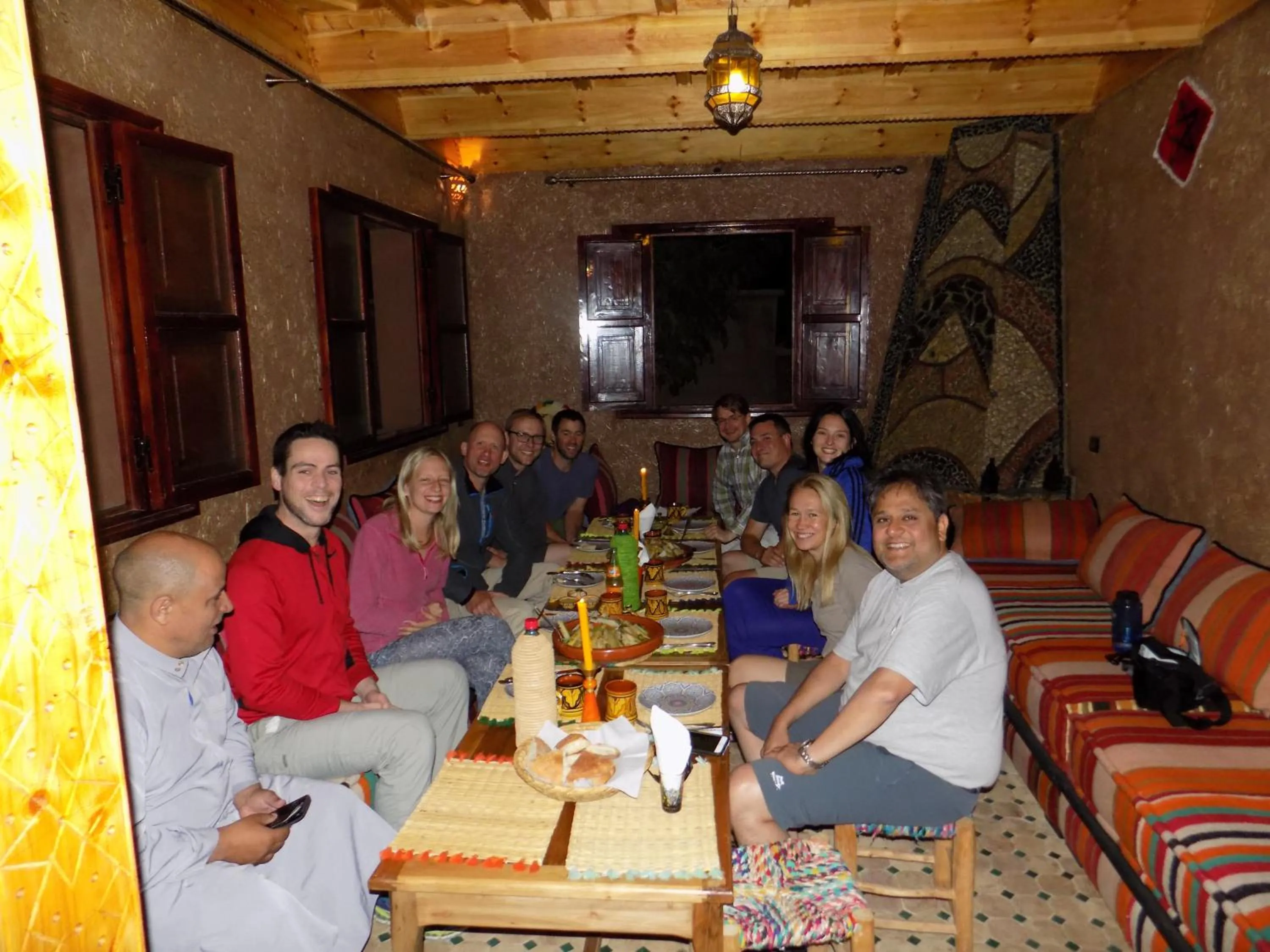 Dinner in Toubkal Ecolodge