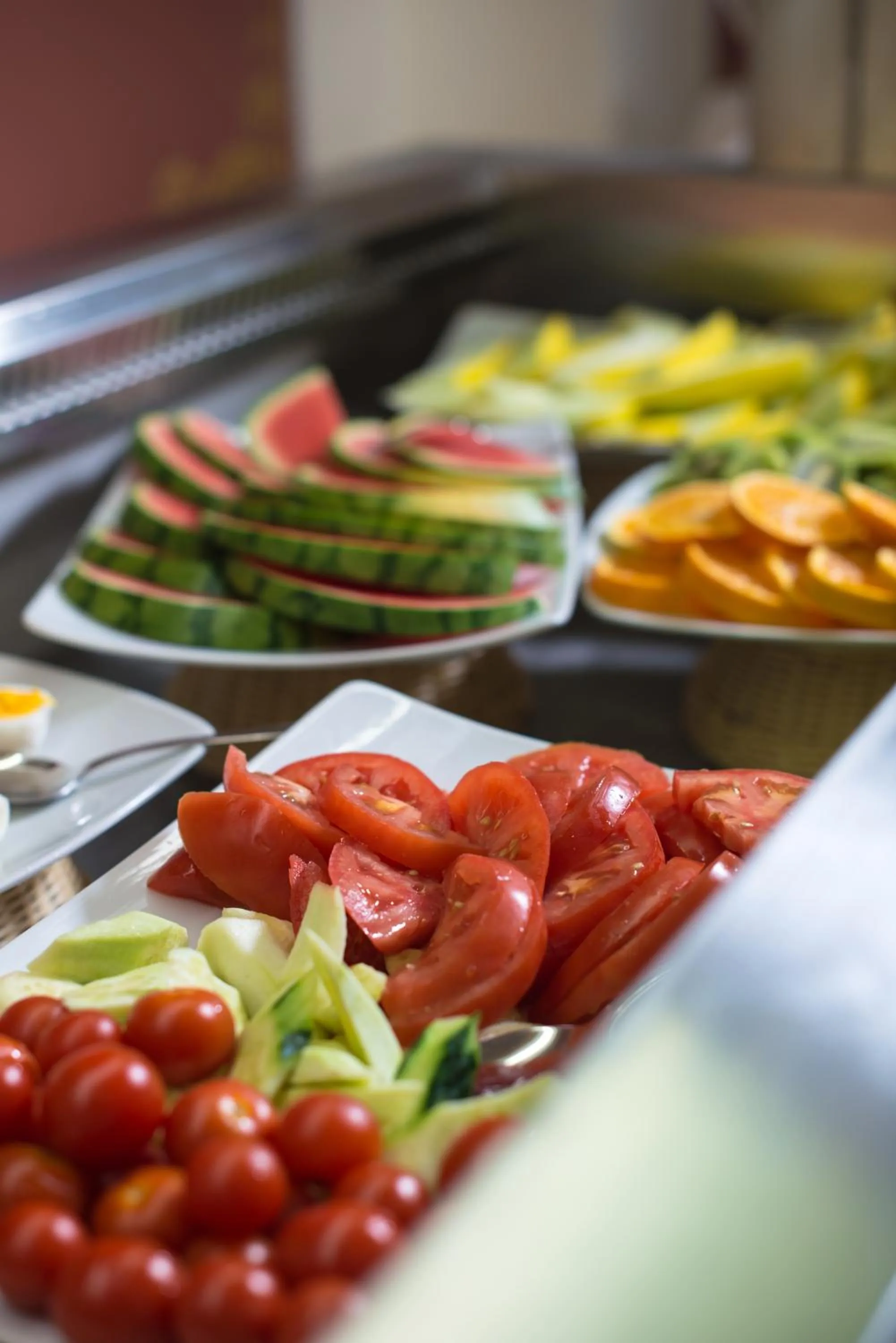 Buffet breakfast in Hotel Villa Garuti