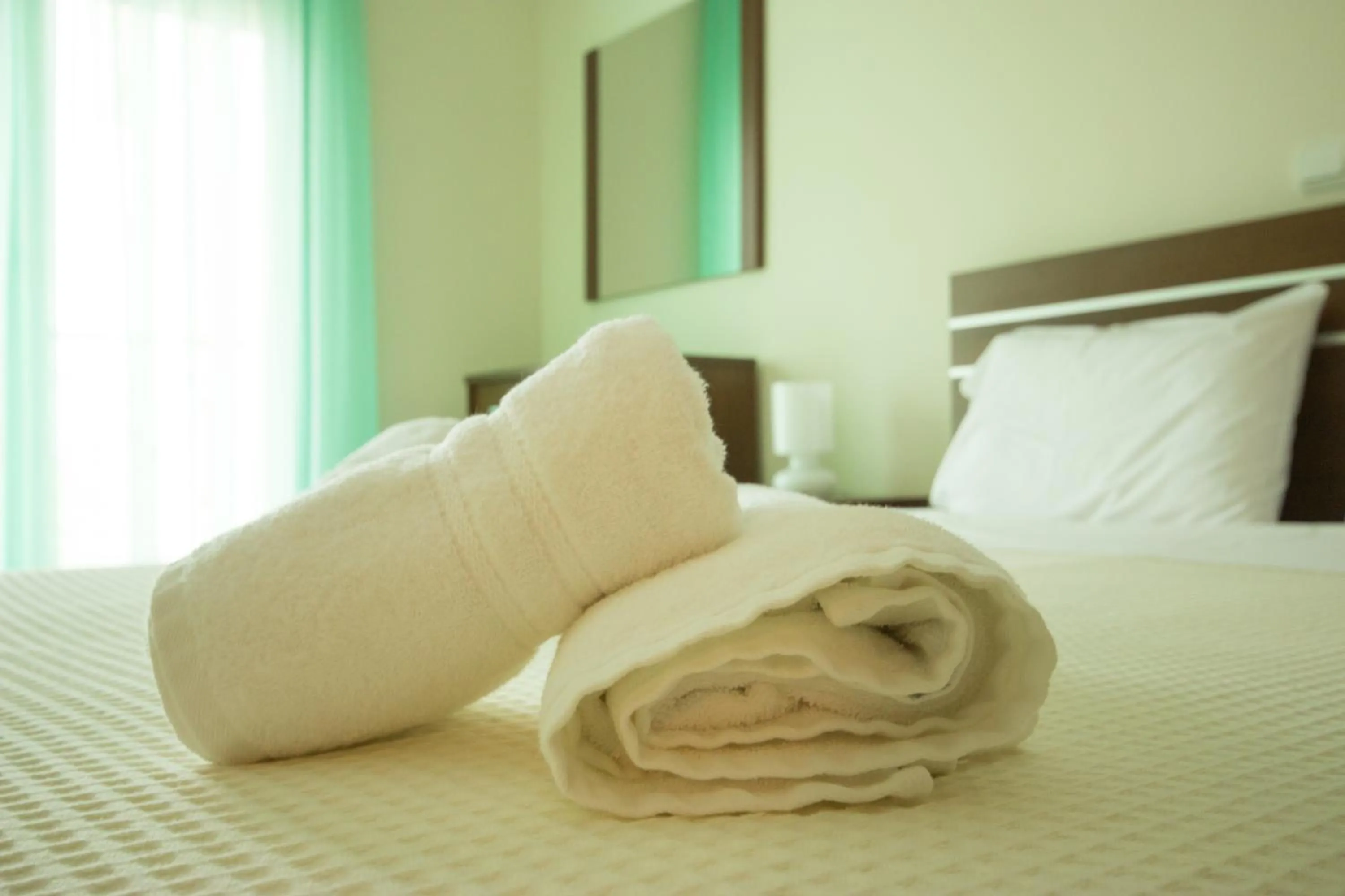 Bed in Stasa Luxury Apartments