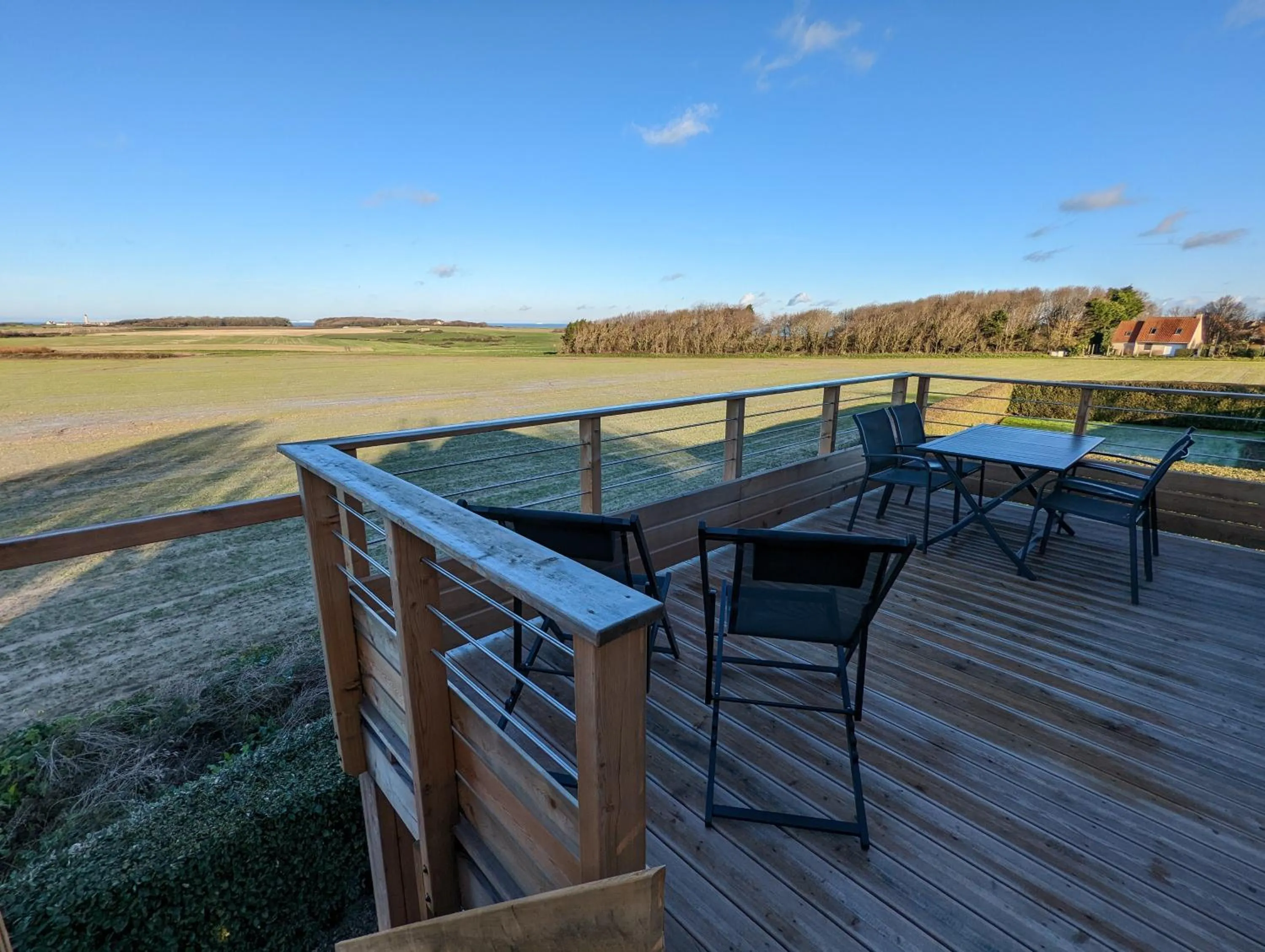 Balcony/Terrace in La Rogeraie Cap gris nez