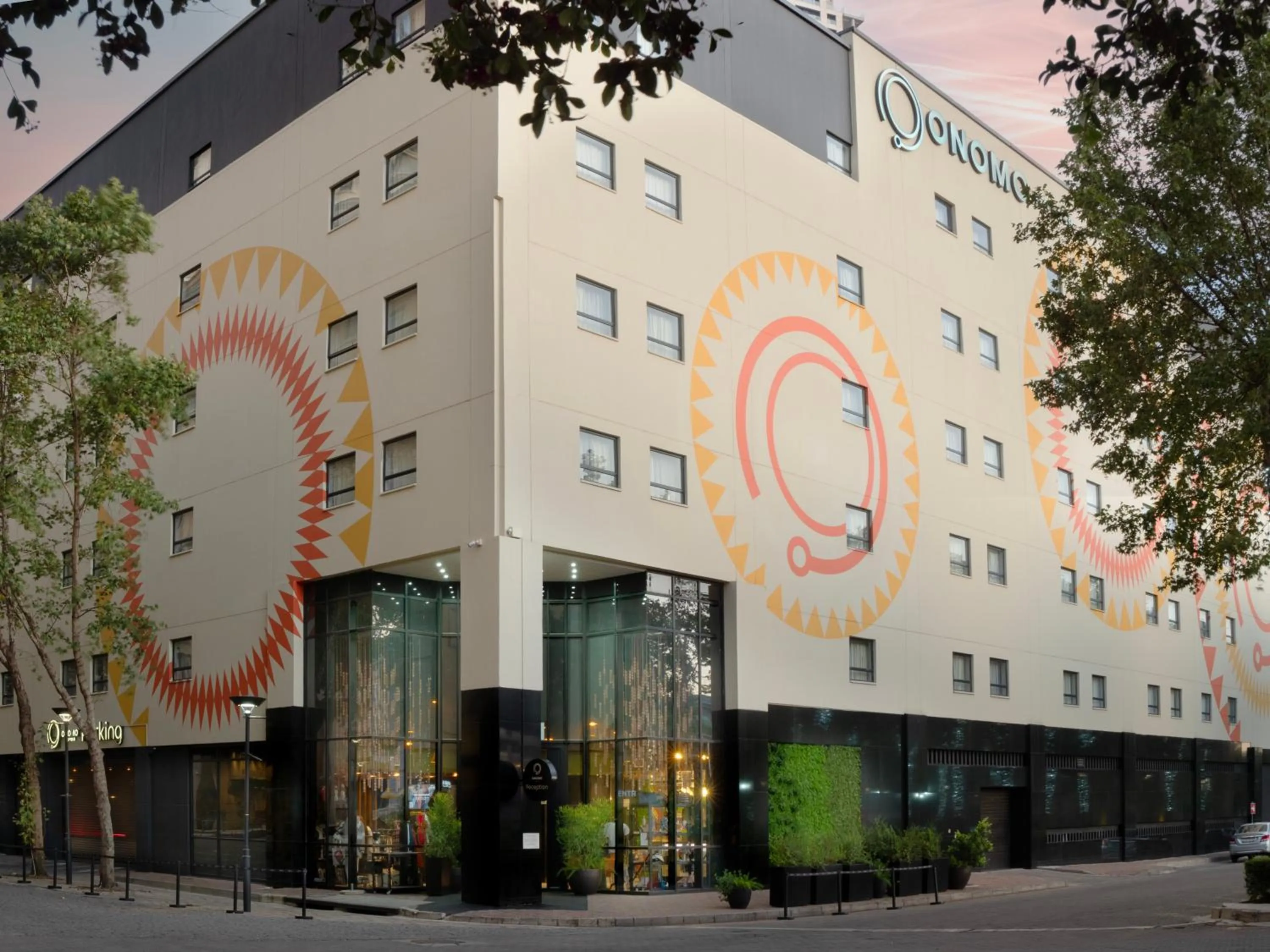 Property building in ONOMO Hotel Johannesburg Sandton