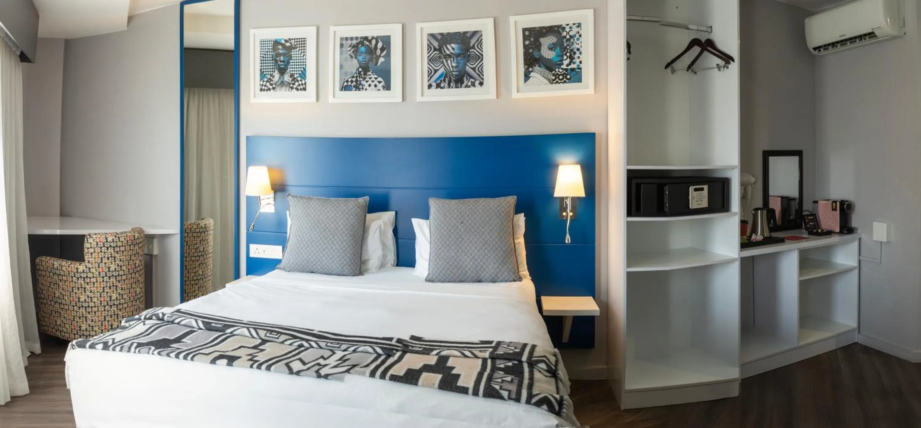 Bed in ONOMO Hotel Johannesburg Sandton