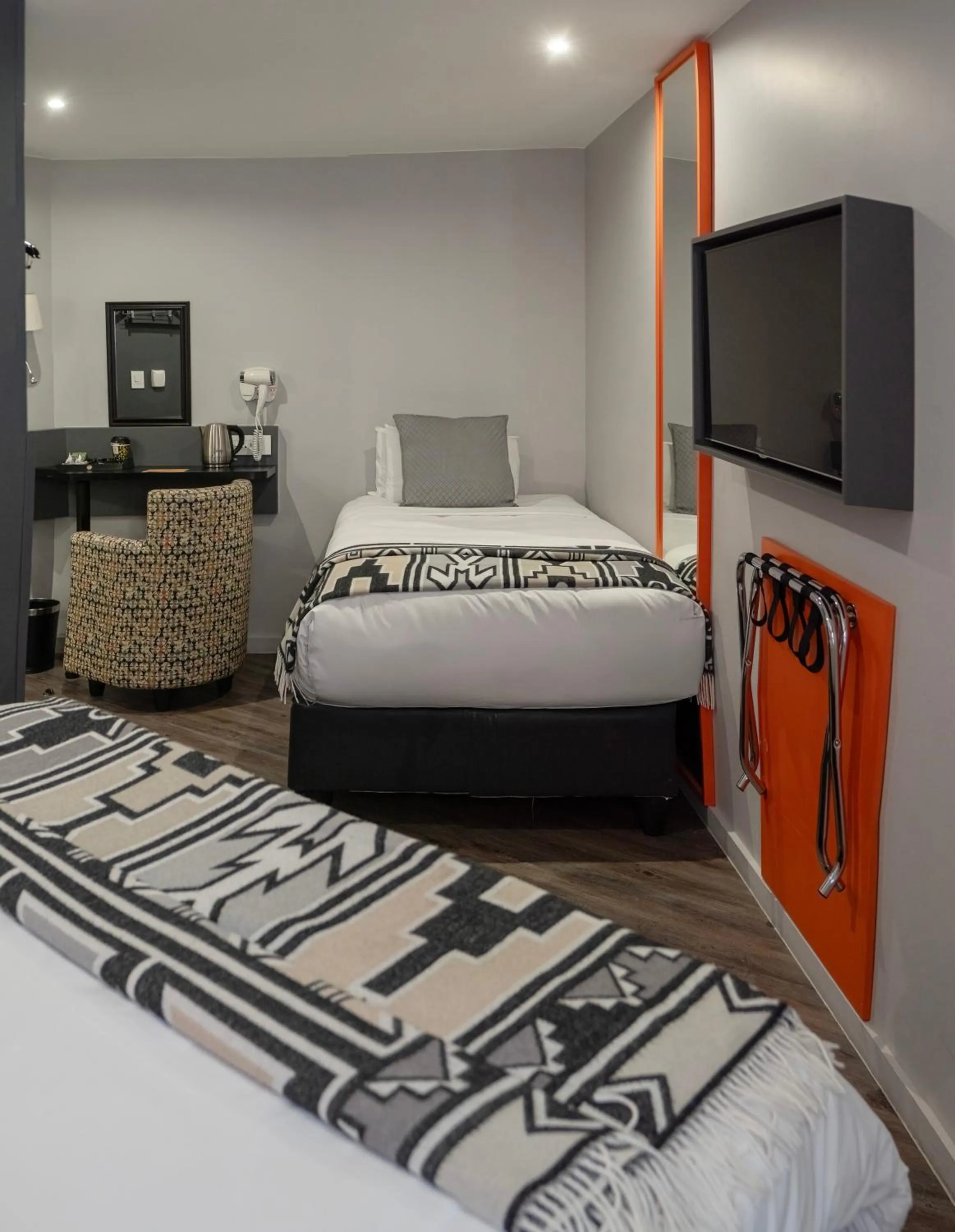 Bed in ONOMO Hotel Johannesburg Sandton