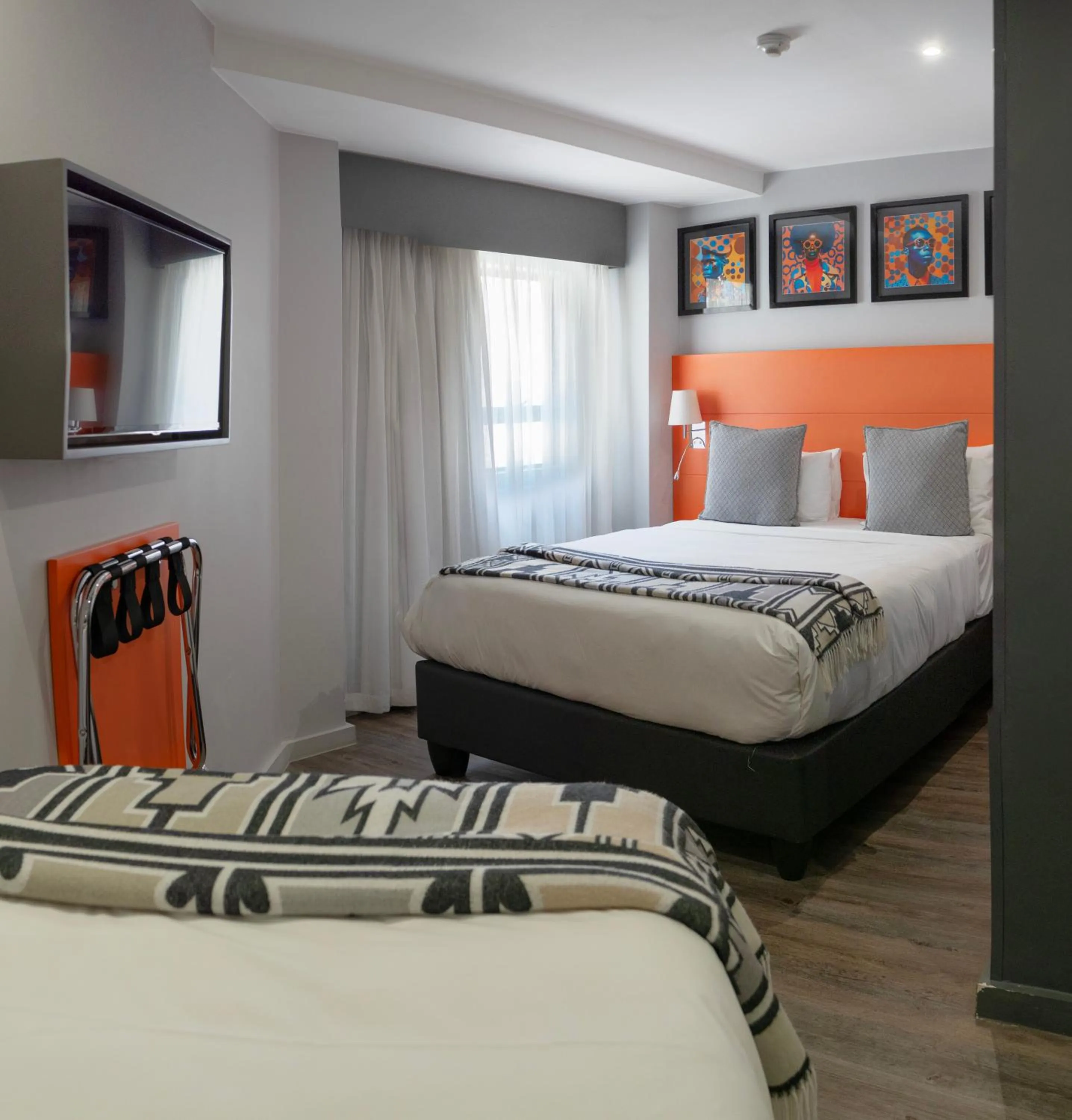 Bed in ONOMO Hotel Johannesburg Sandton