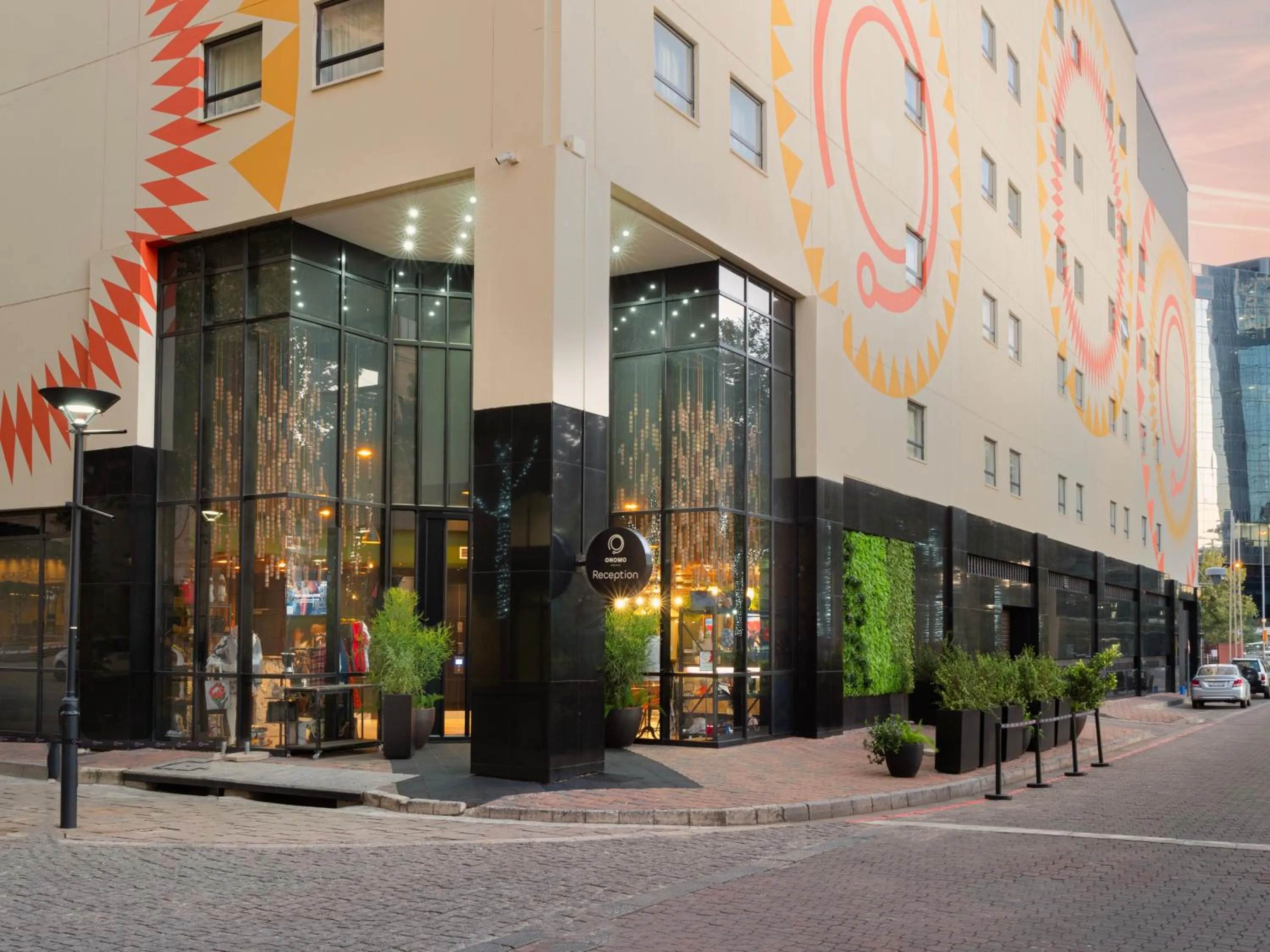 Property building in ONOMO Hotel Johannesburg Sandton