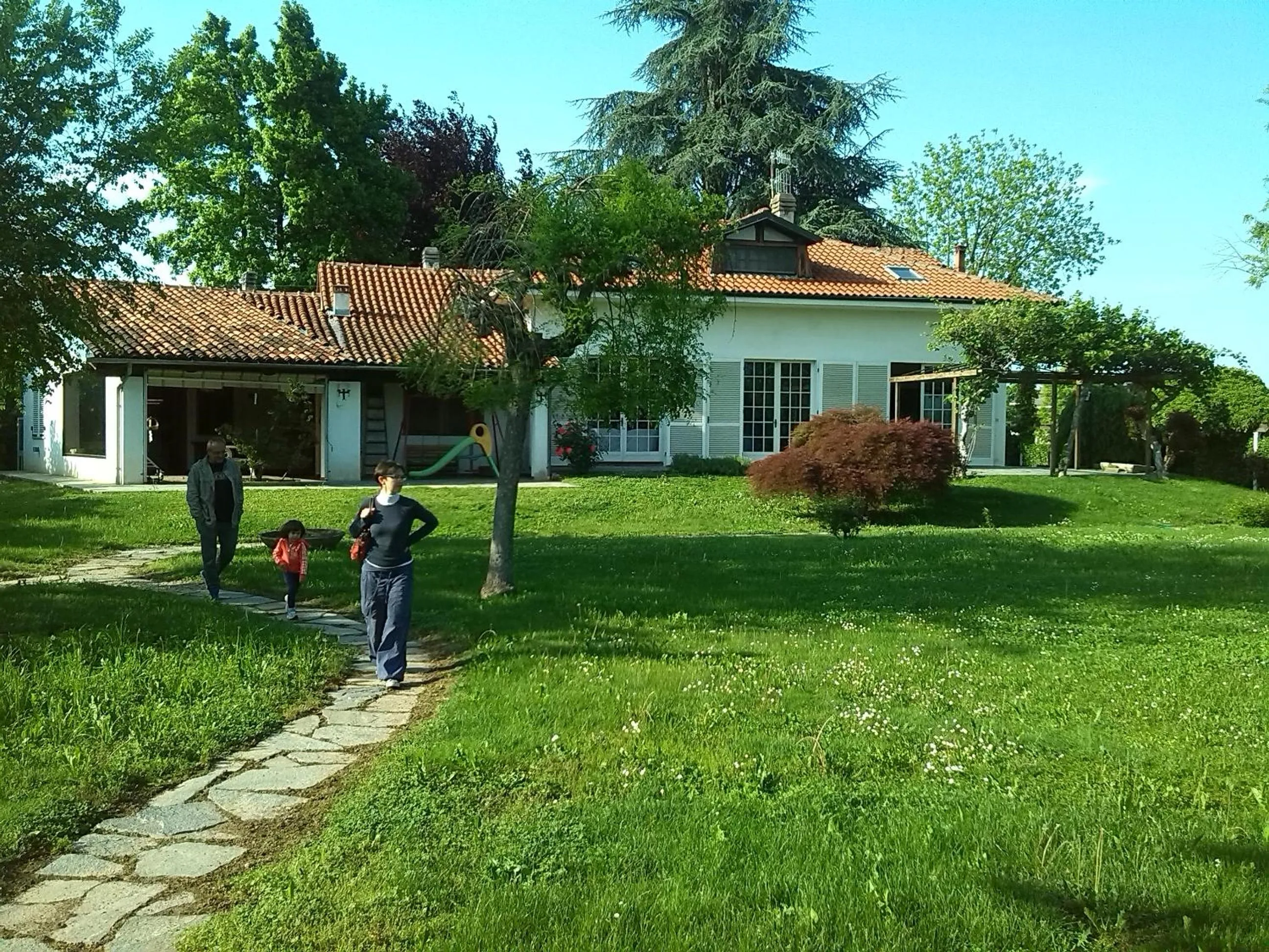 Patio in B&B Casa Danoi