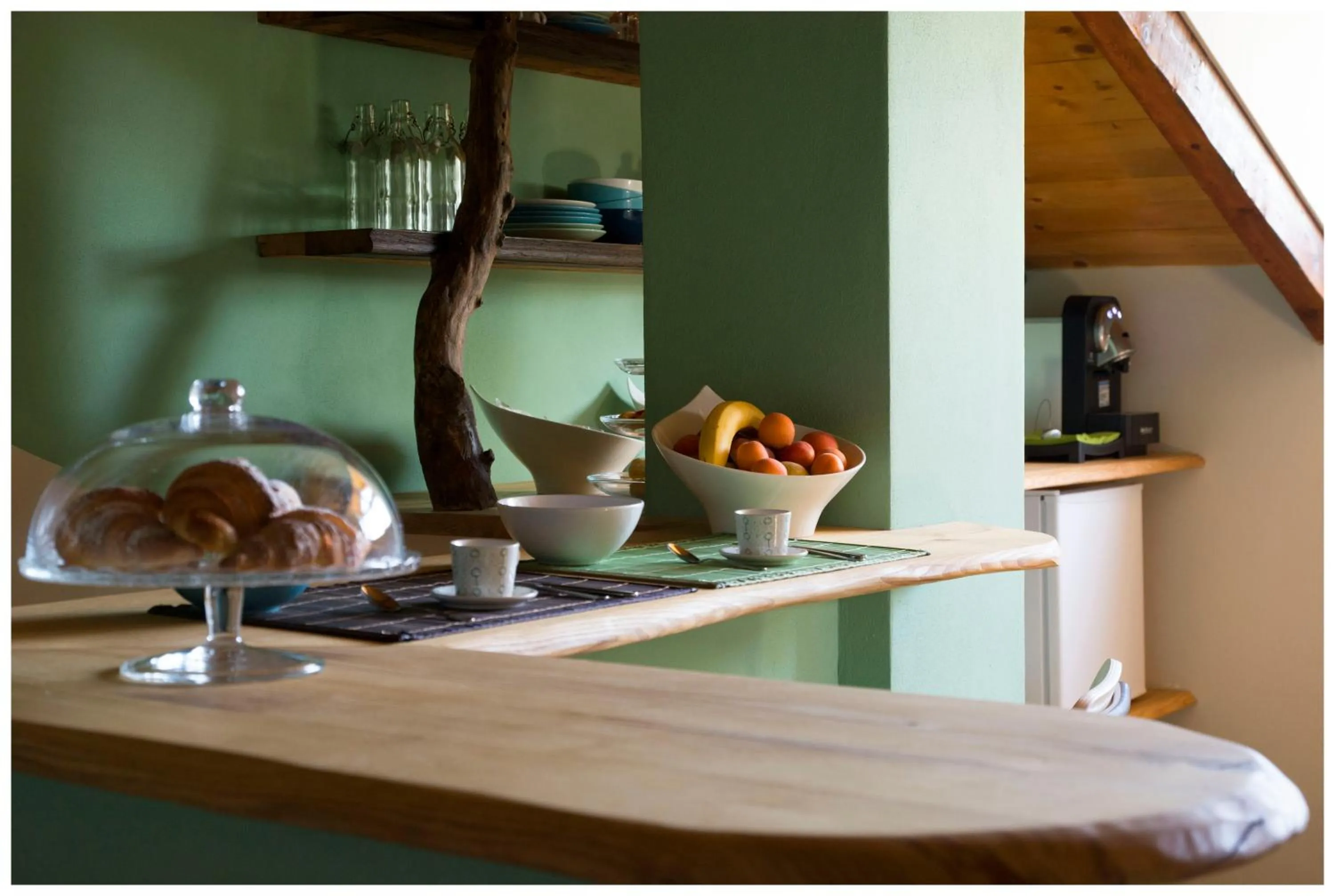 Food and drinks in B&B Casa Danoi