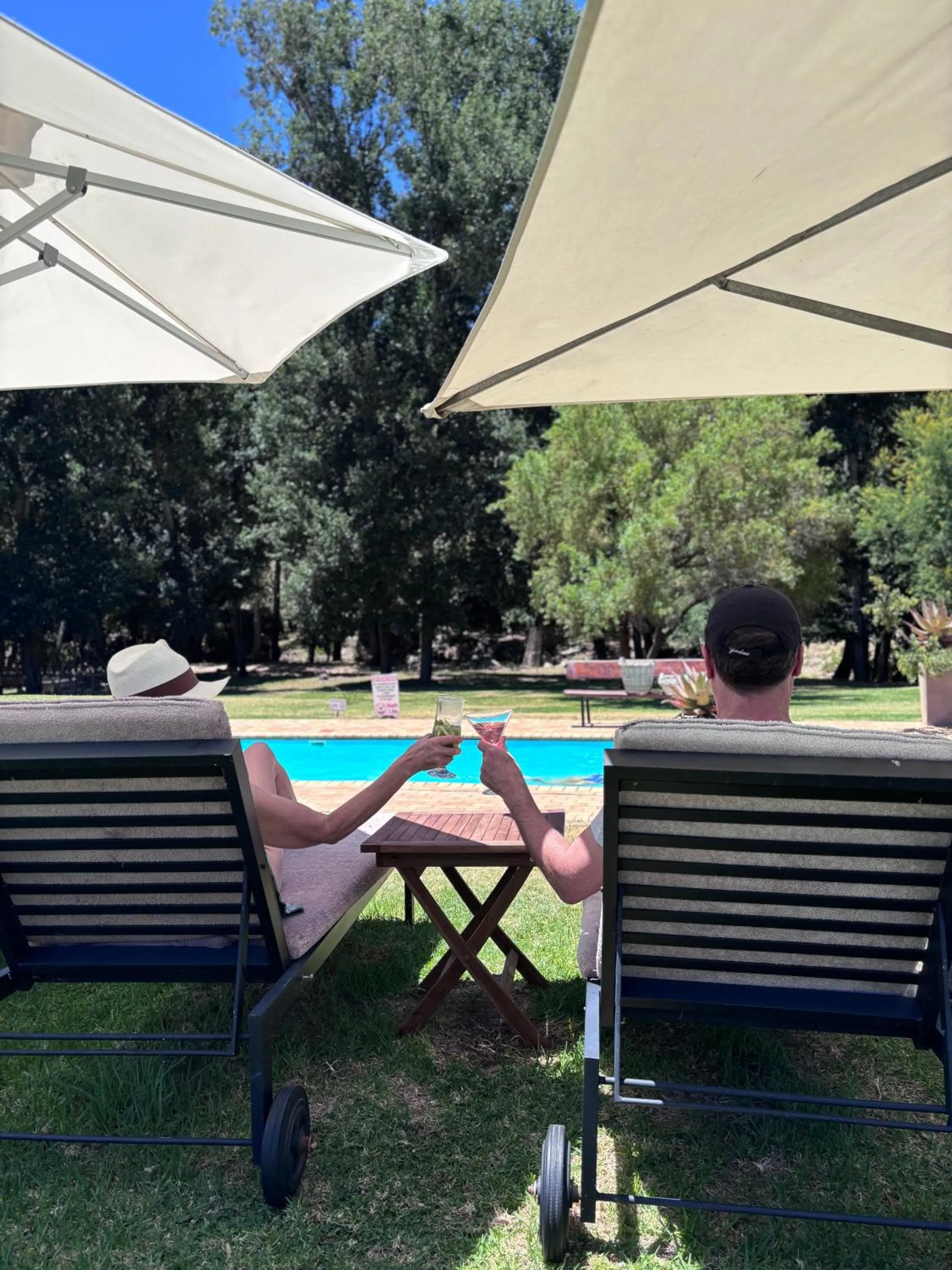 Swimming pool in Wildehondekloof Game Lodge