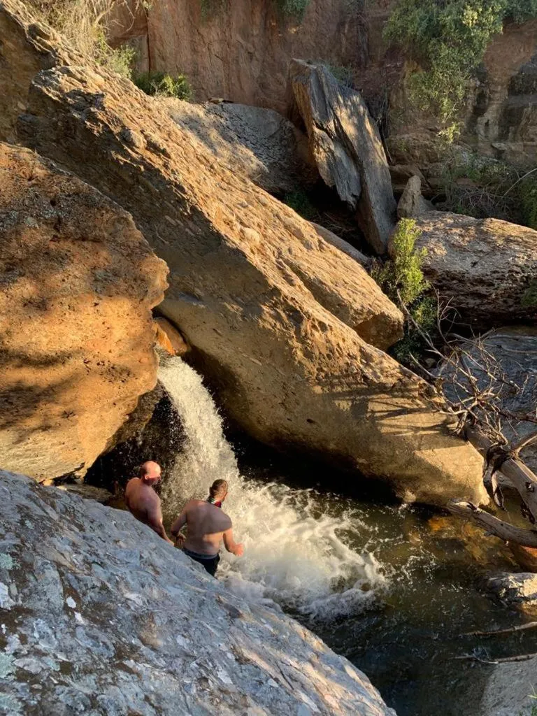 Swimming pool in Wildehondekloof Game Lodge