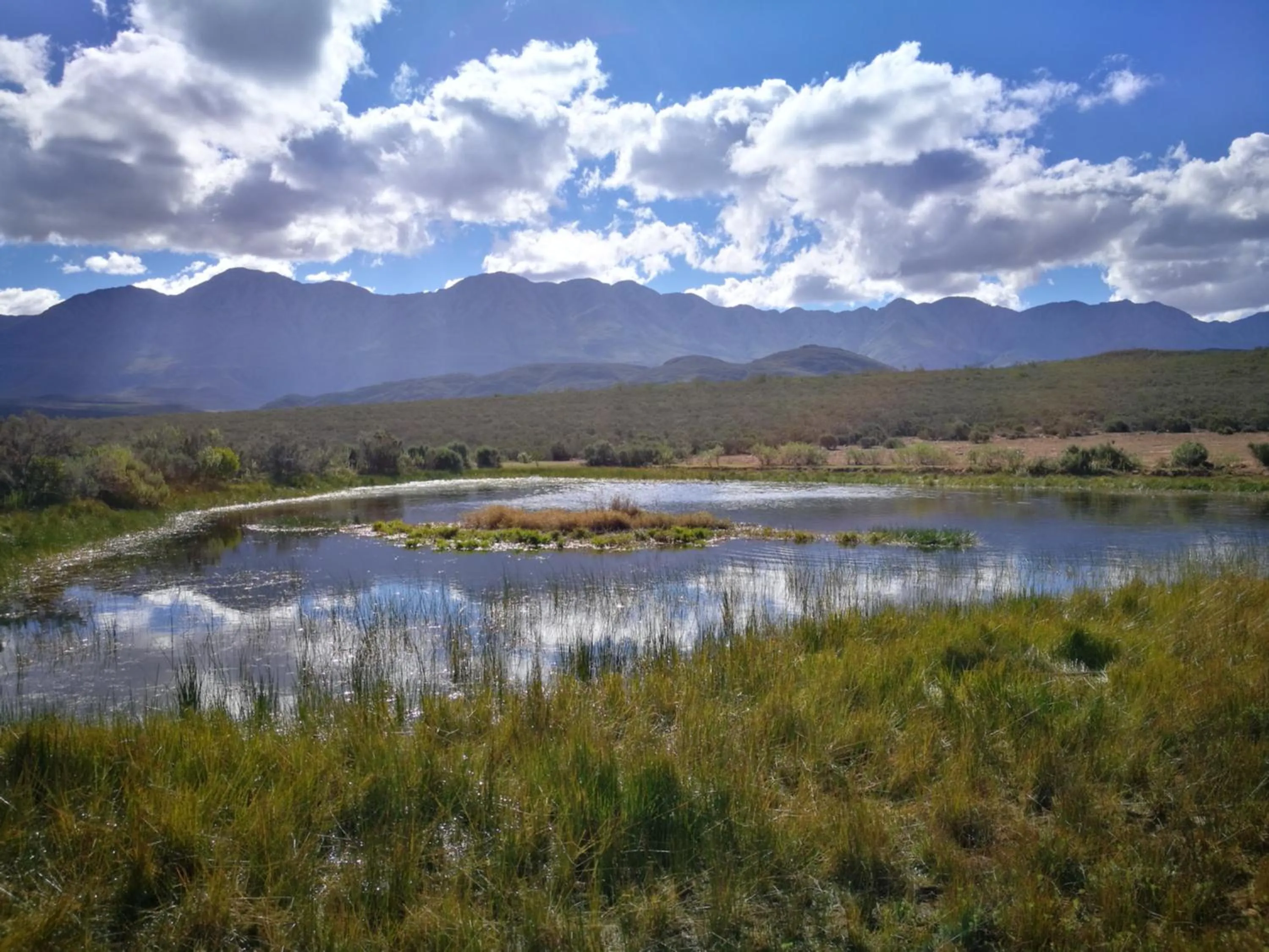 Natural landscape in Wildehondekloof Game Lodge