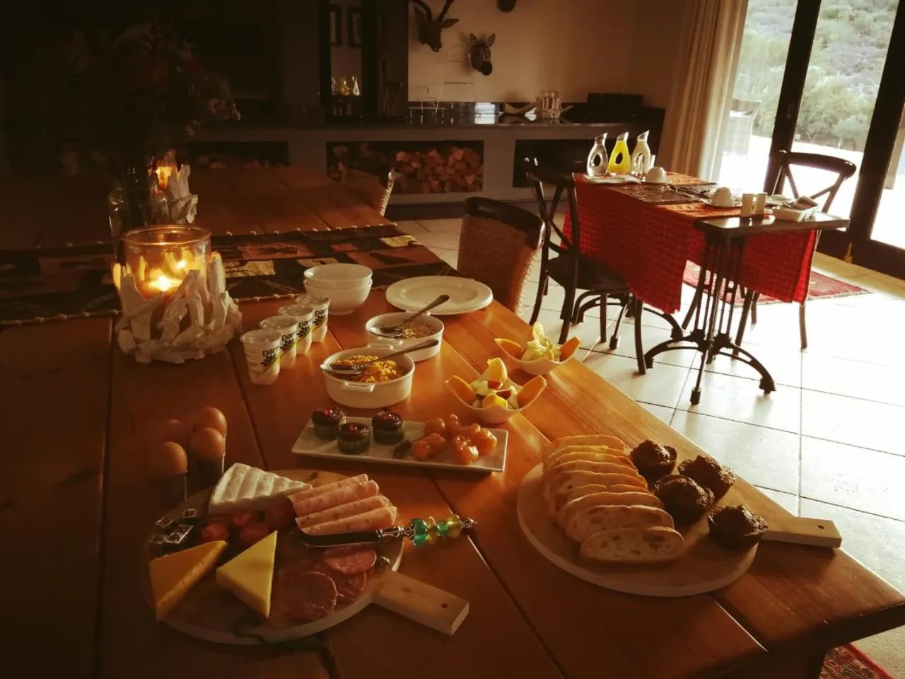 Restaurant/places to eat in Wildehondekloof Game Lodge