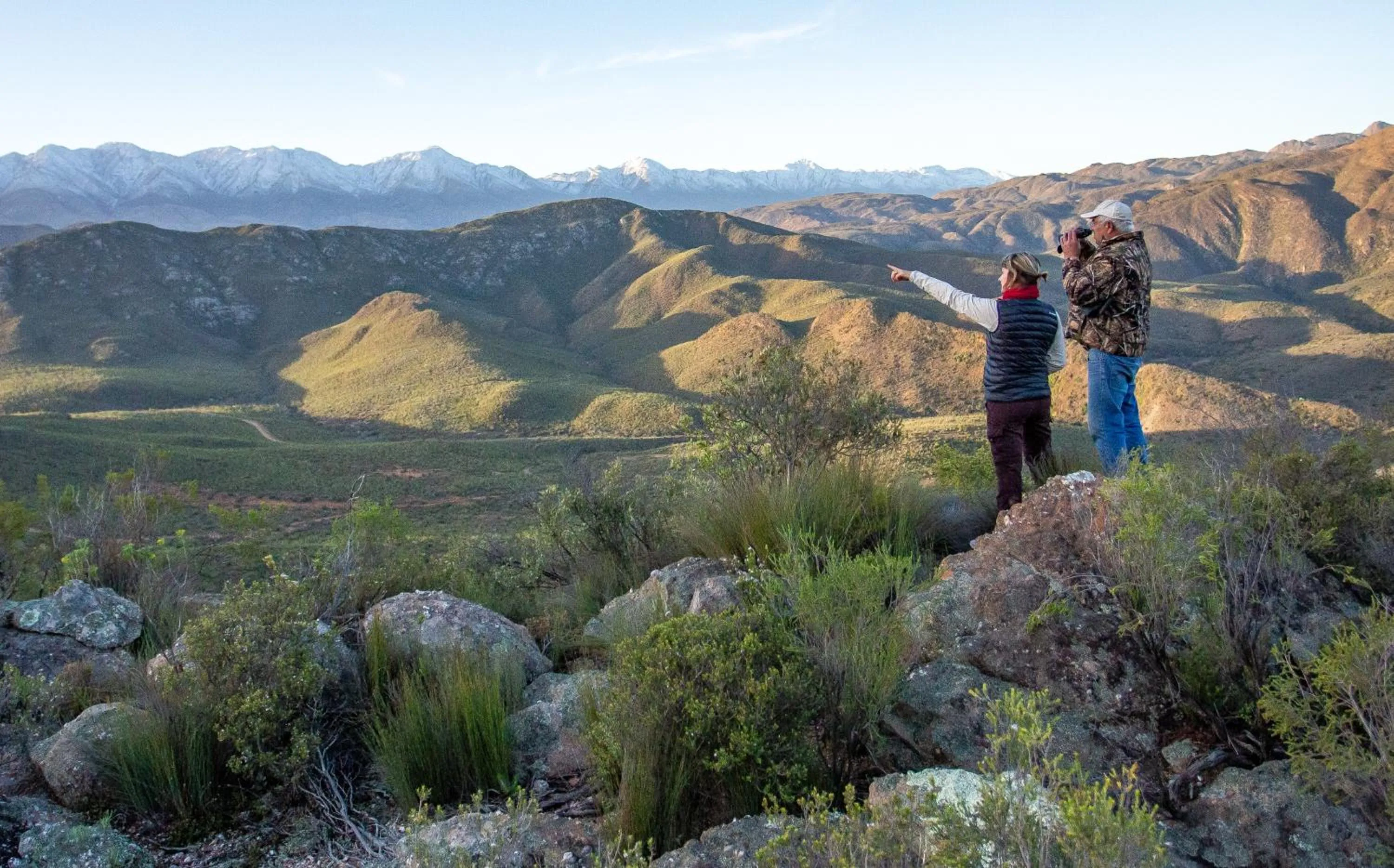 Mountain view in Wildehondekloof Game Lodge