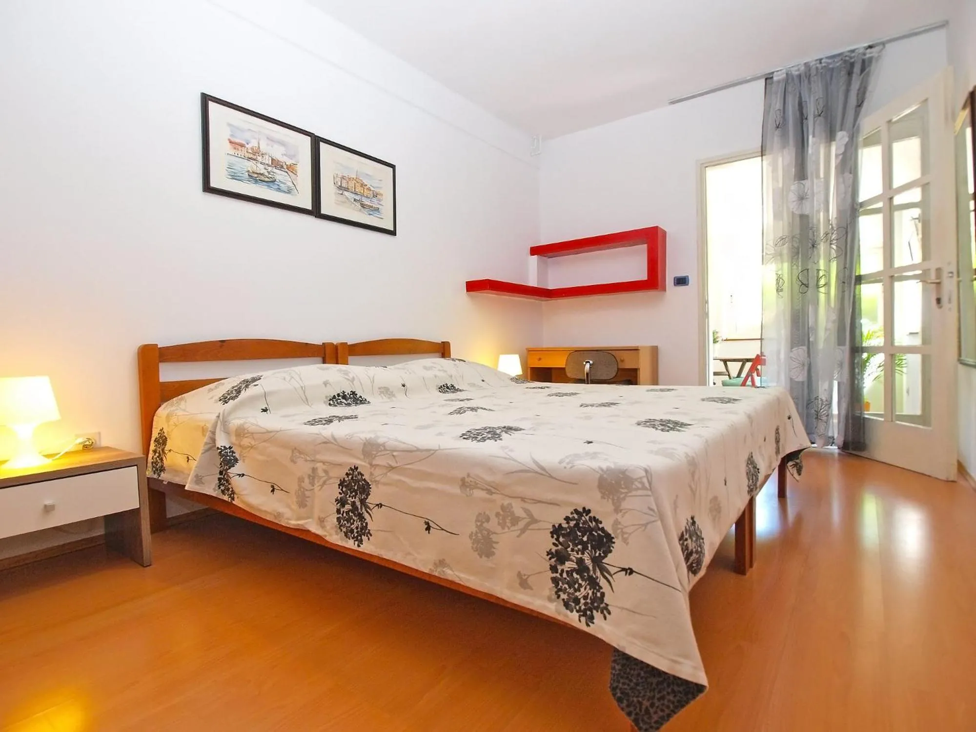 Bed in Apartments Eugen 1346