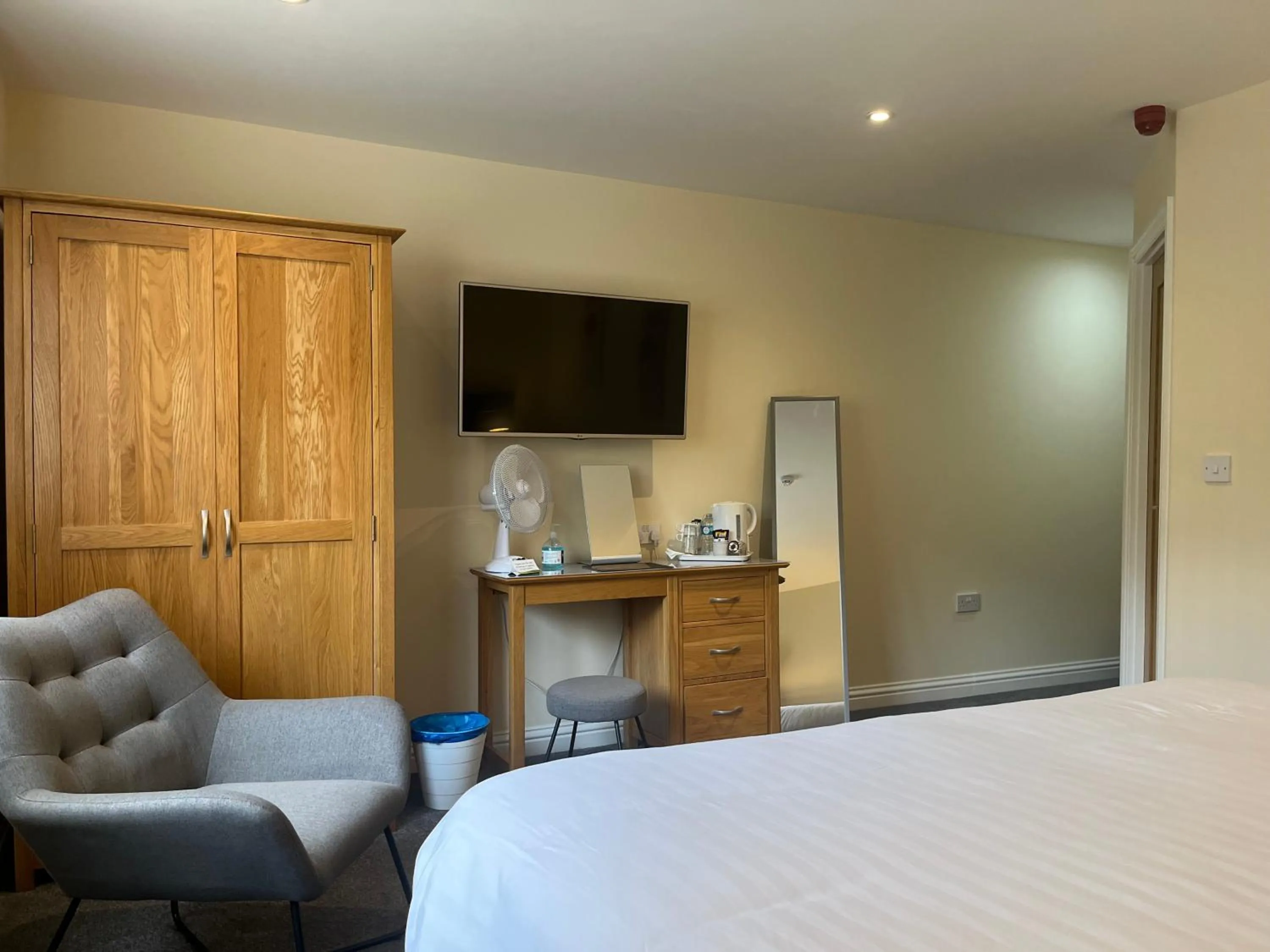 Bed in Fir Tree Barn