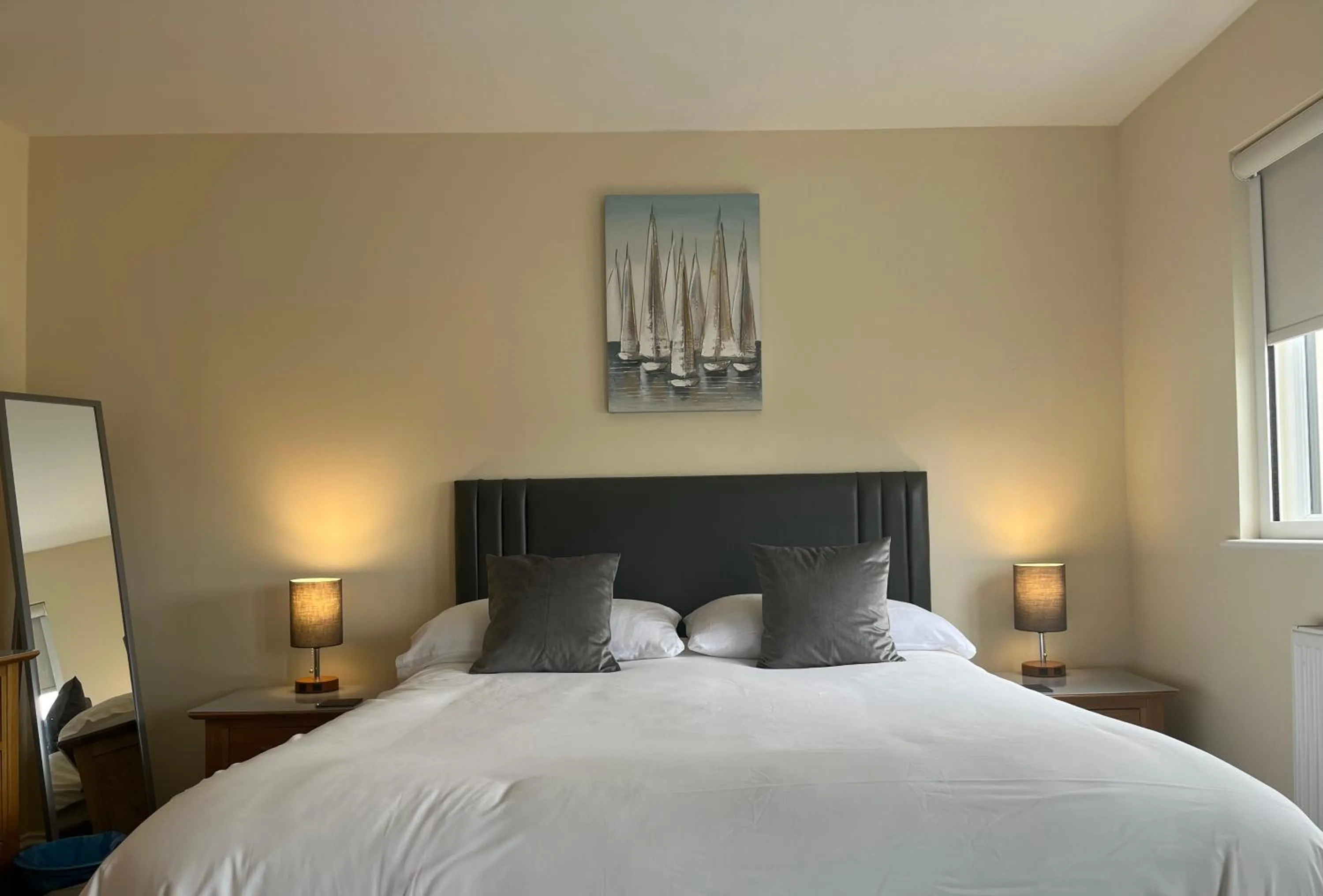 Bed in Fir Tree Barn