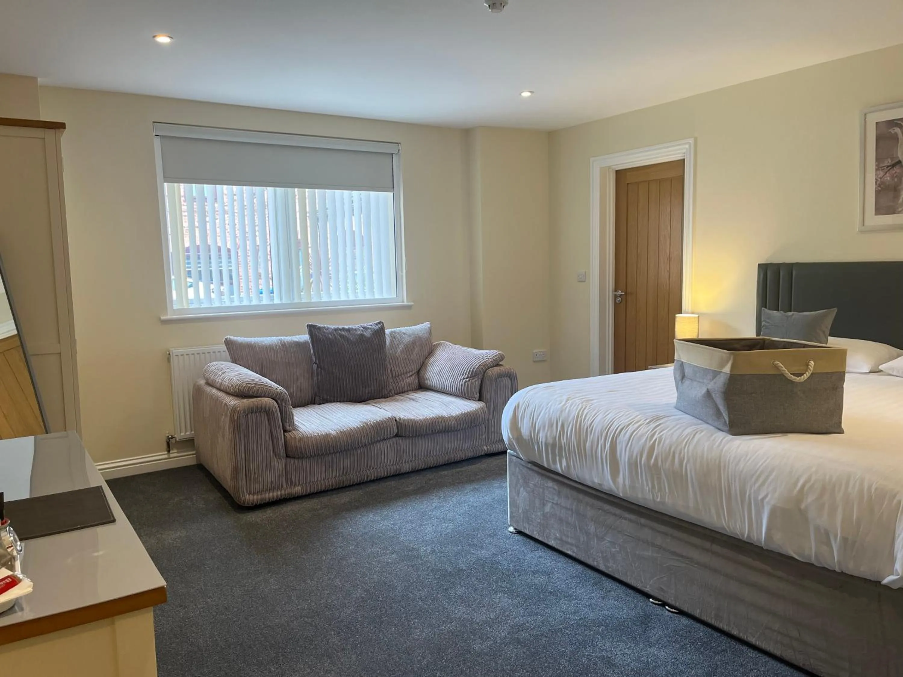 Bed in Fir Tree Barn