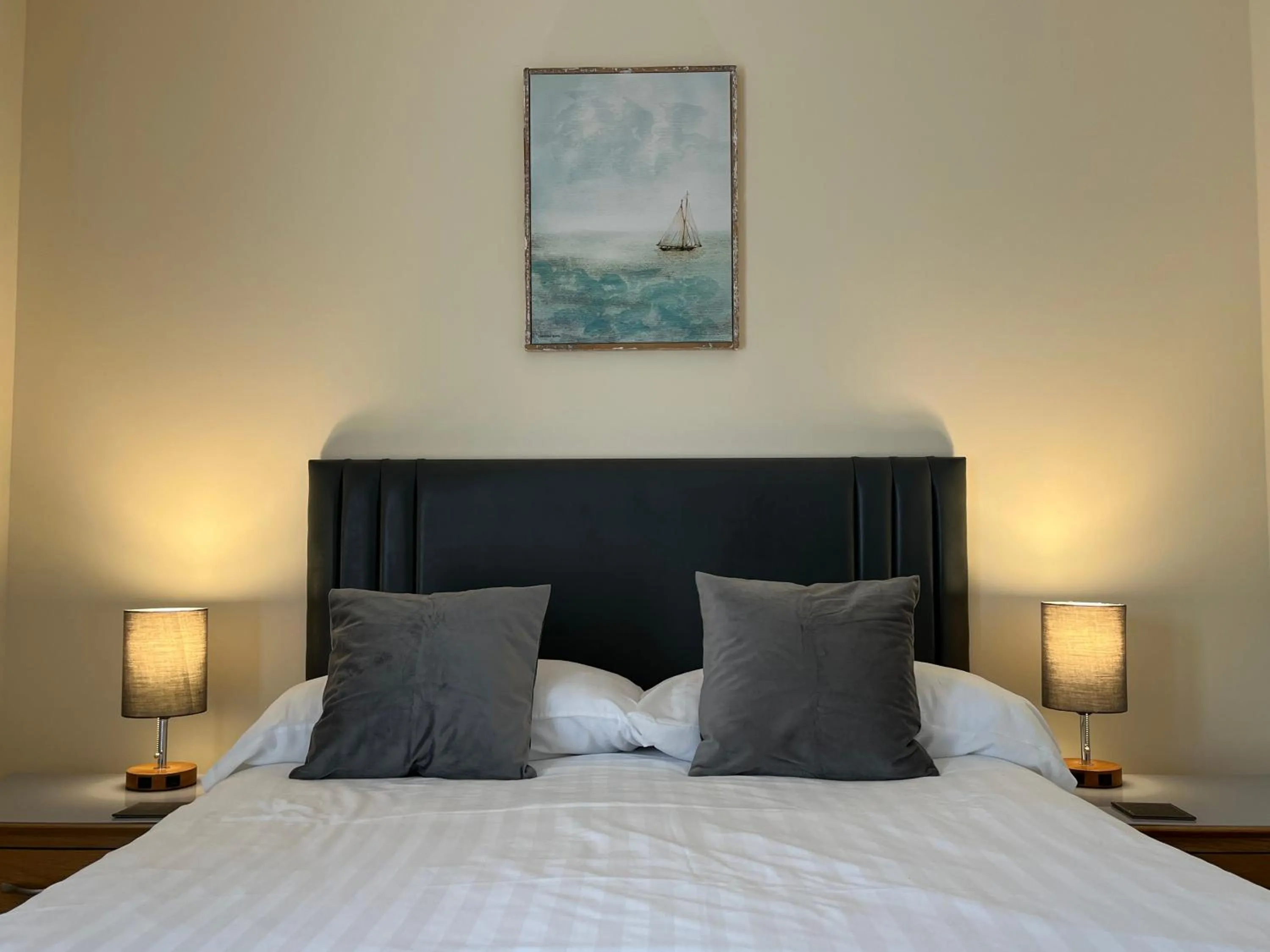 Bed in Fir Tree Barn