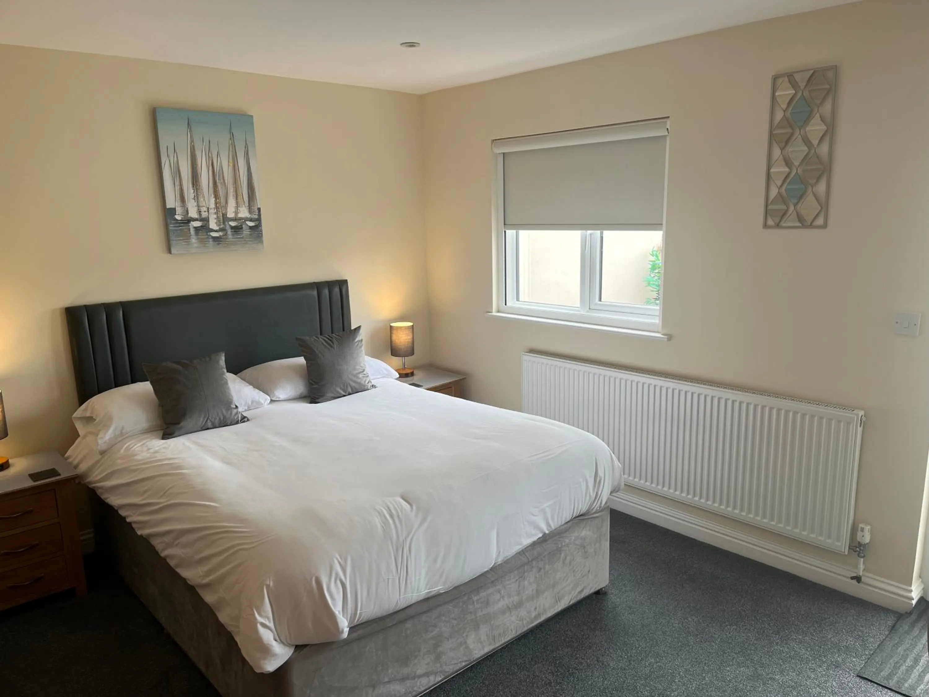 Bed in Fir Tree Barn