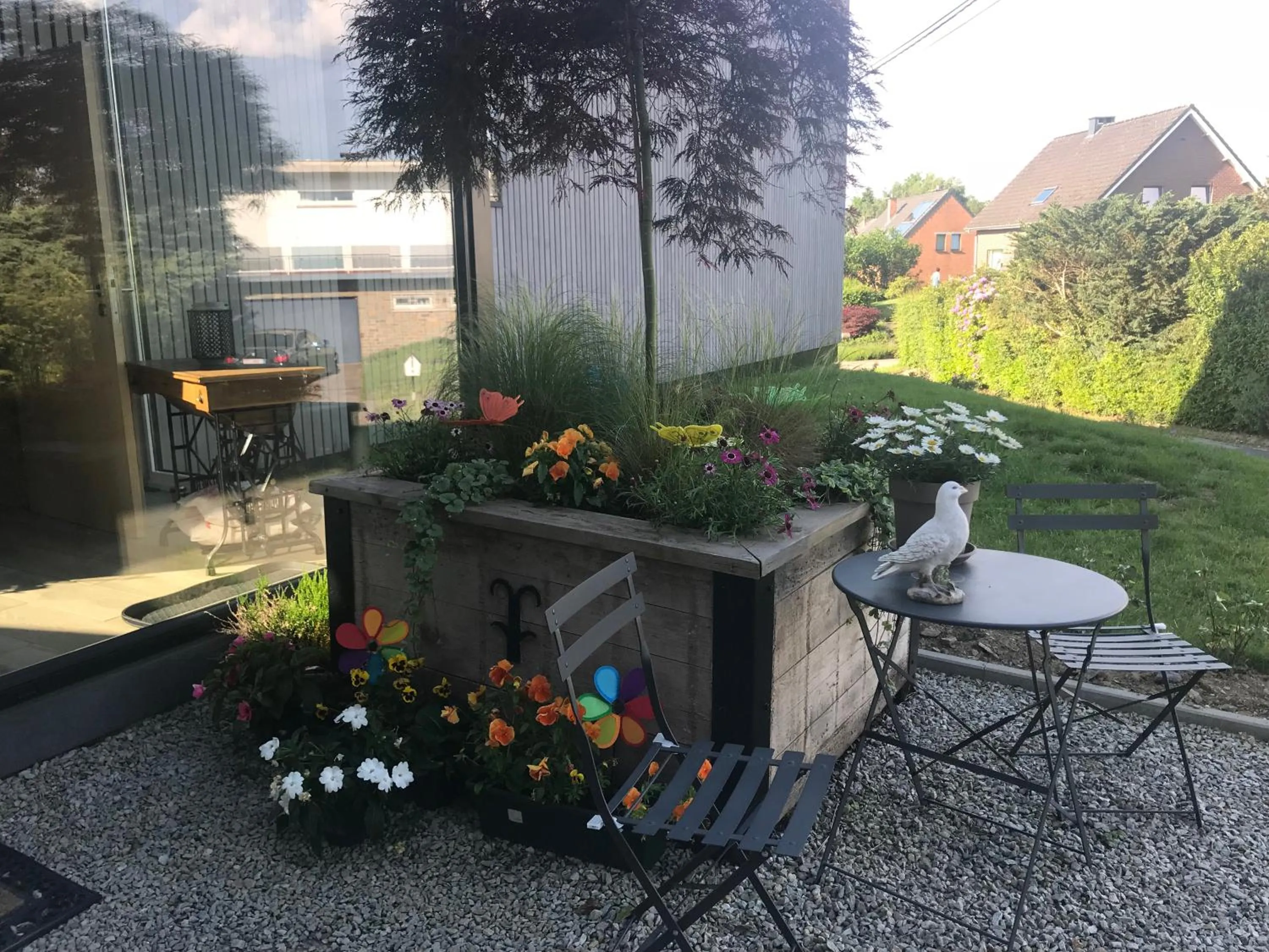 Garden in La Colombe