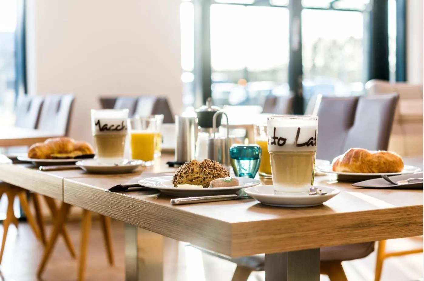 Breakfast in Gästehaus der zvoove Akademie