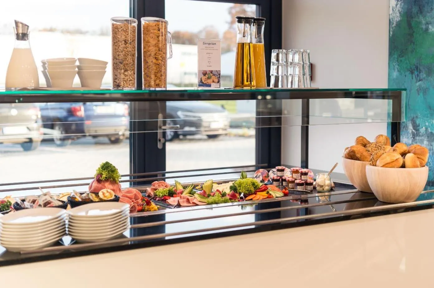 Breakfast in Gästehaus der zvoove Akademie