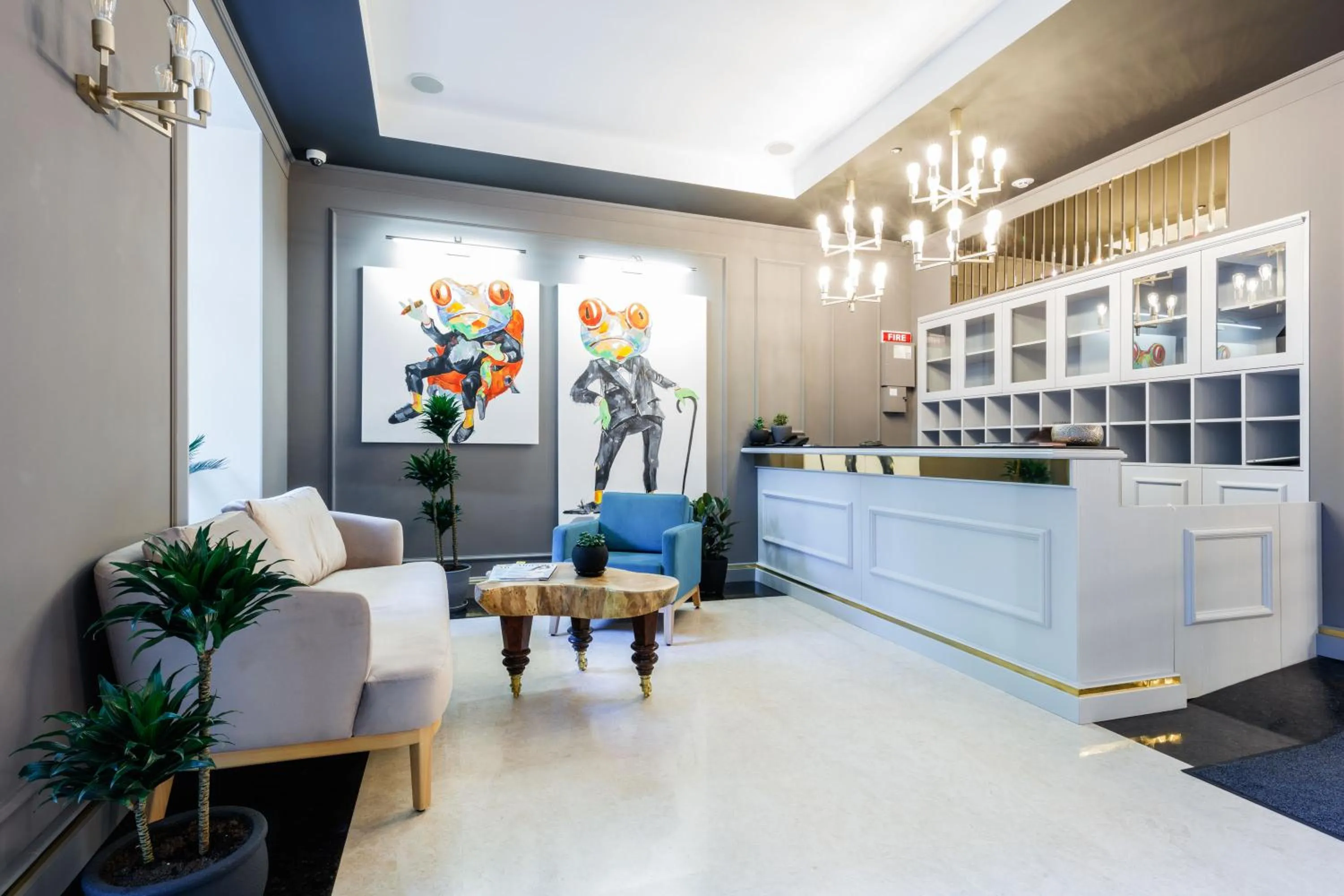 Lobby or reception in Frapolli 21 Hotel