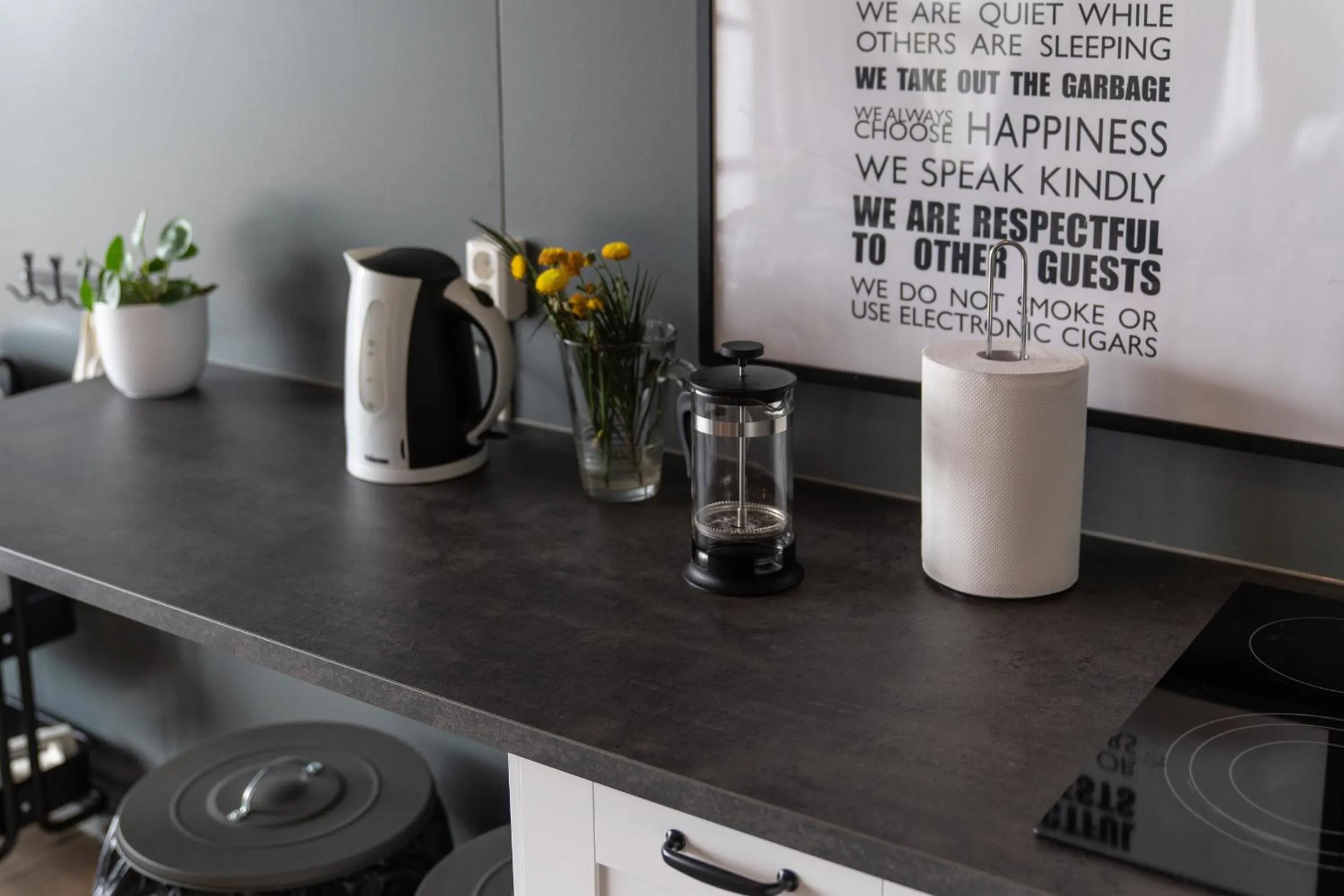 Communal lounge/ TV room in Isafjordur Hostel