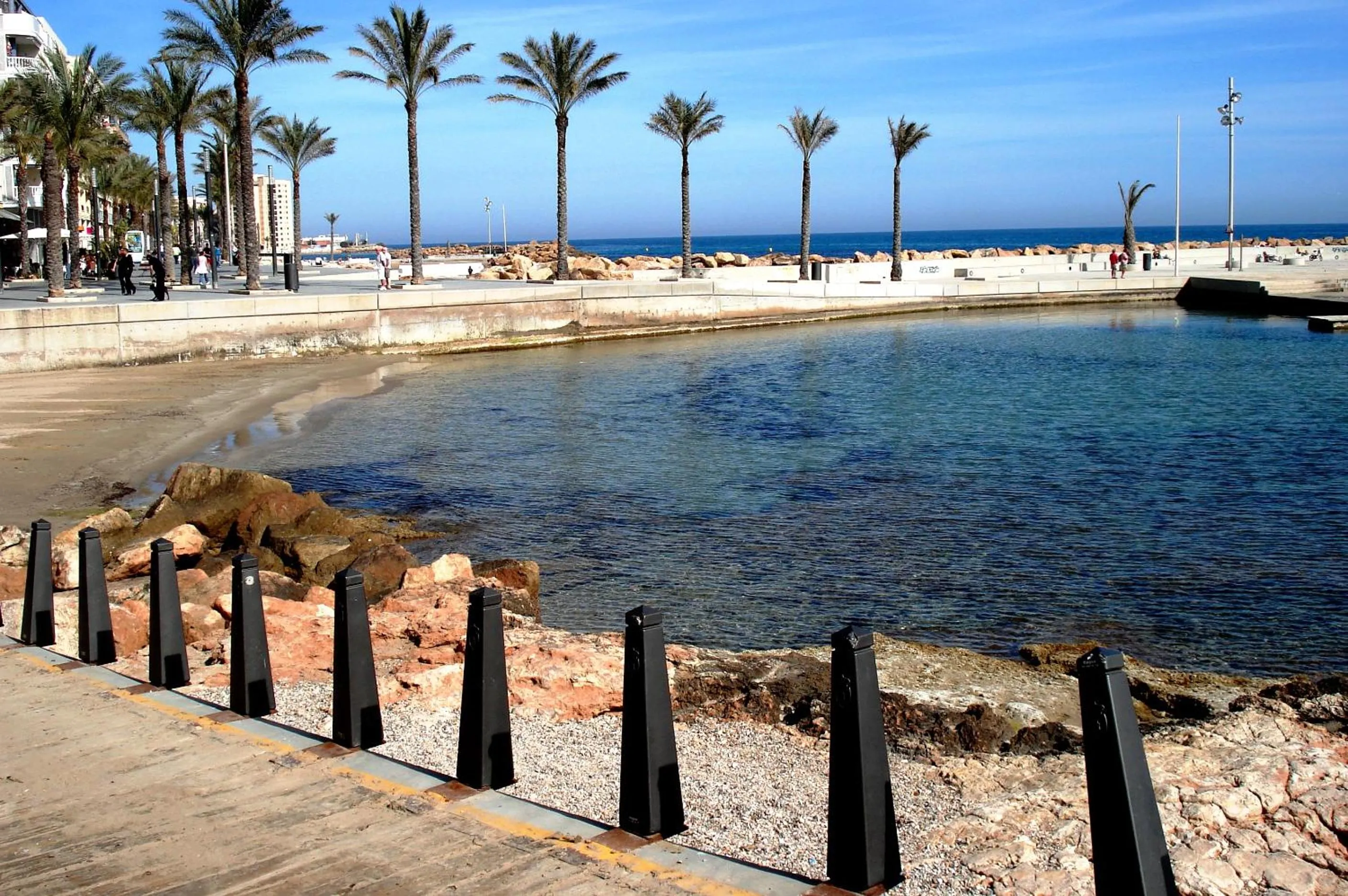 Beach in Homely Apartments Calle Apolo