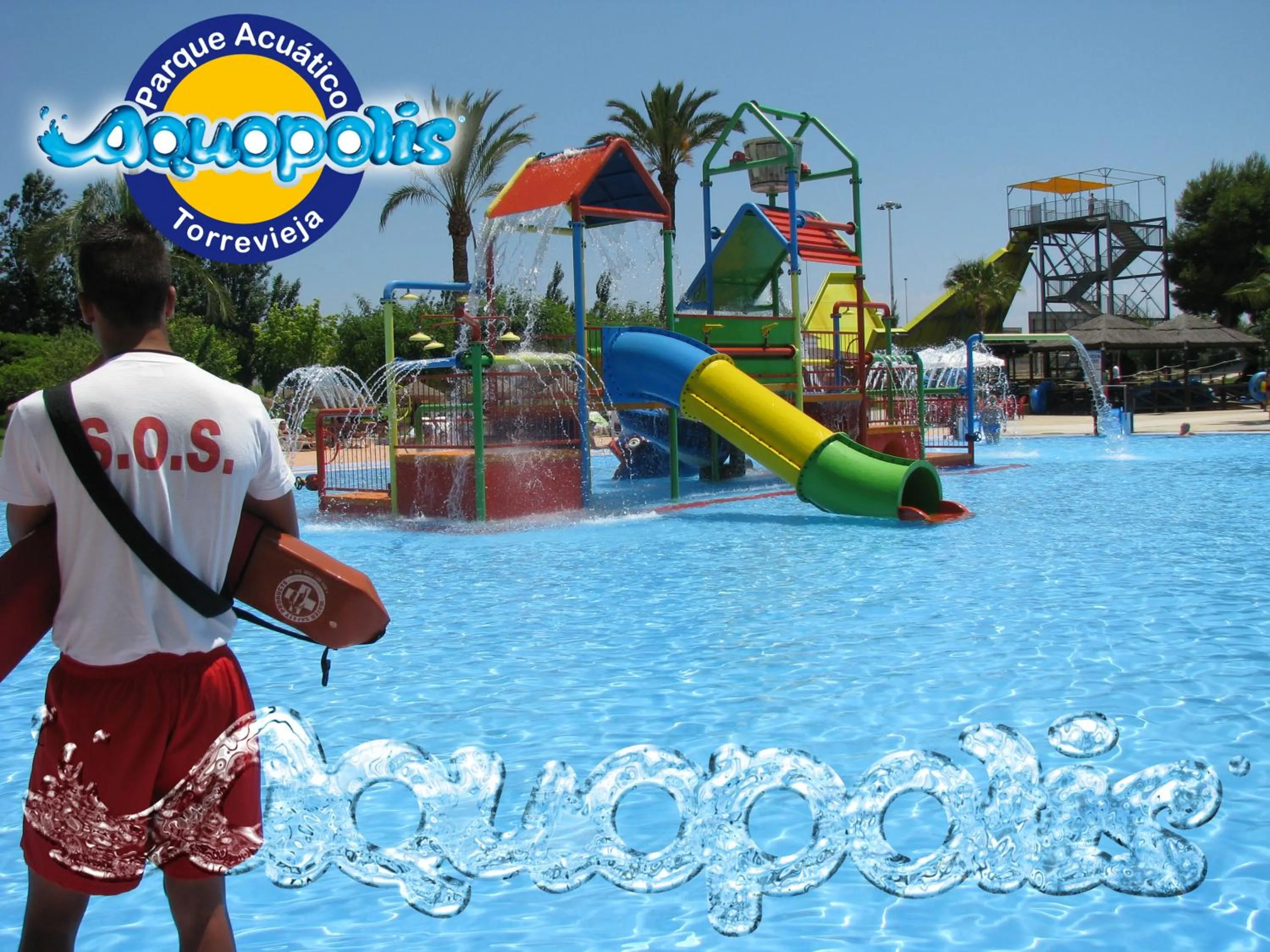 Aqua park in Homely Apartments Calle Apolo
