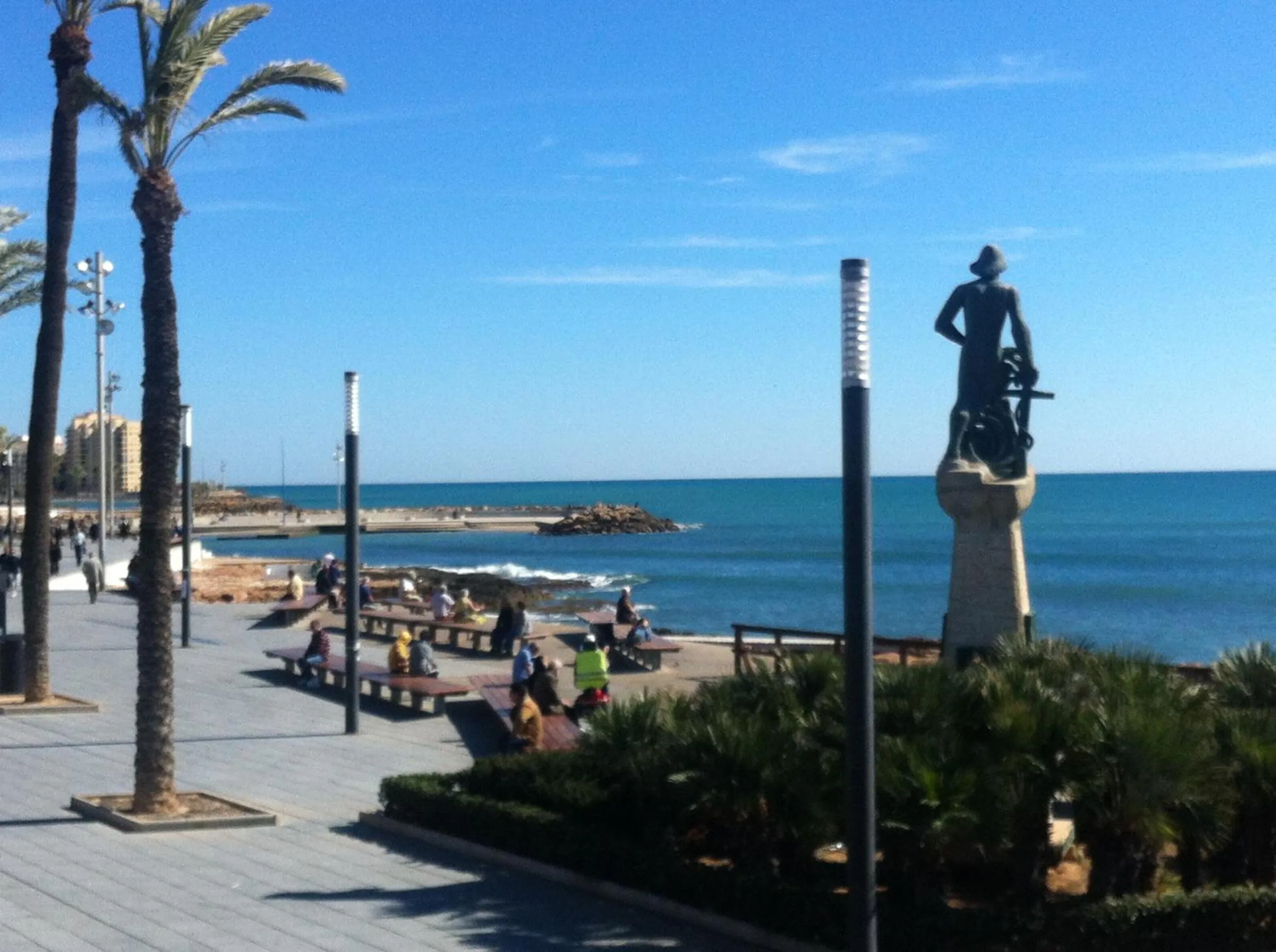Beach in Homely Apartments Calle Apolo