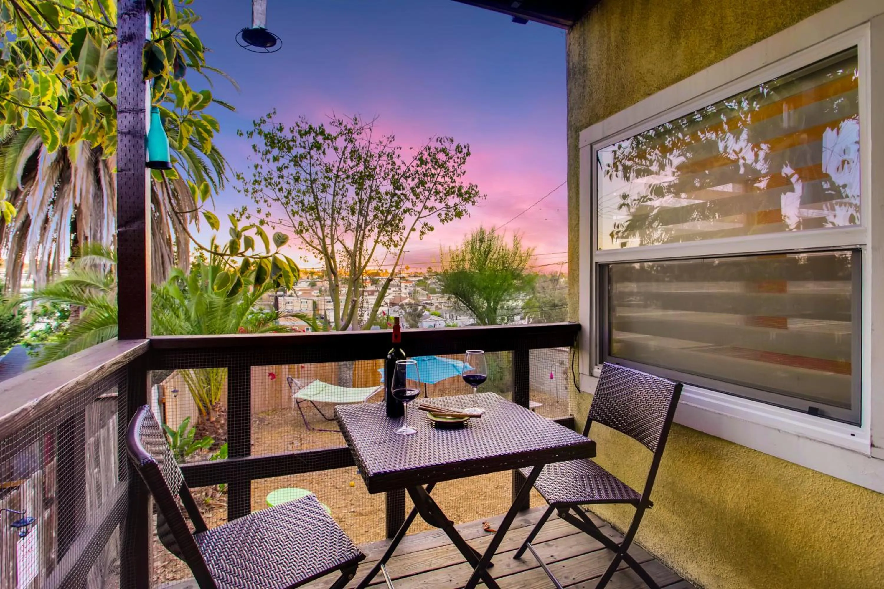 Balcony/Terrace in Casa Pacifica - BBQ, Firepit, Walk to tons of fun places