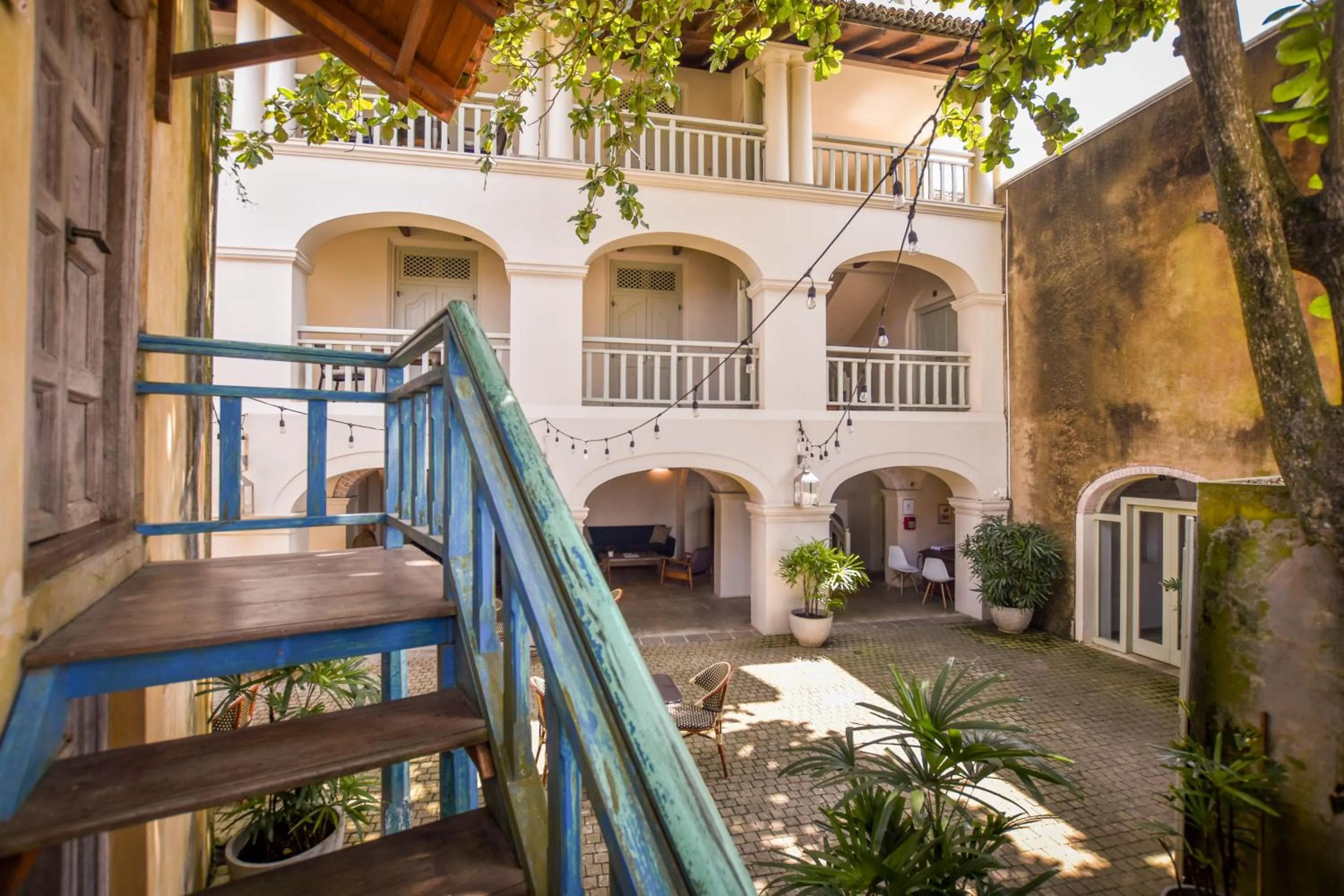 Garden in The Bartizan Galle Fort