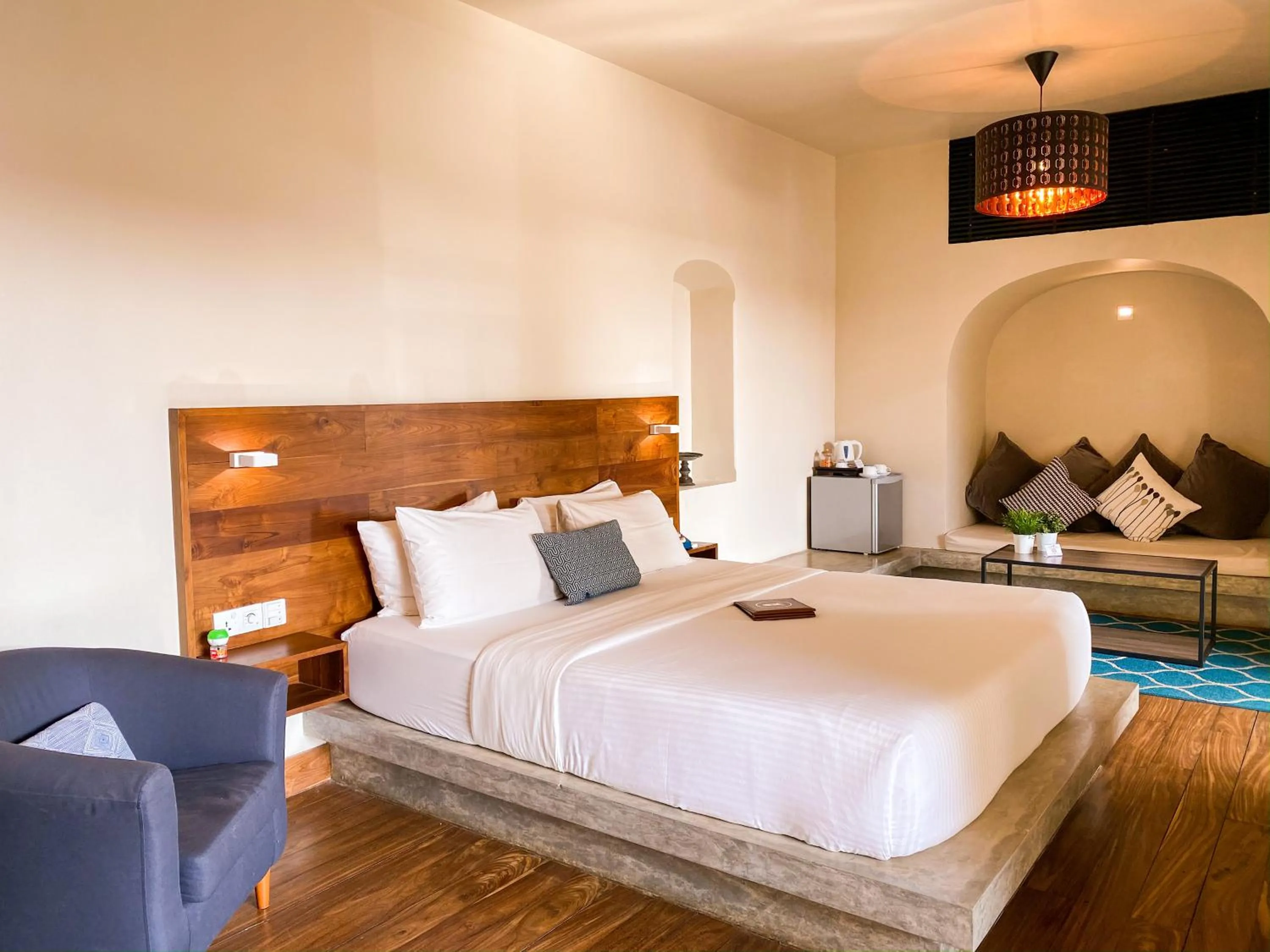 Bed in The Bartizan Galle Fort